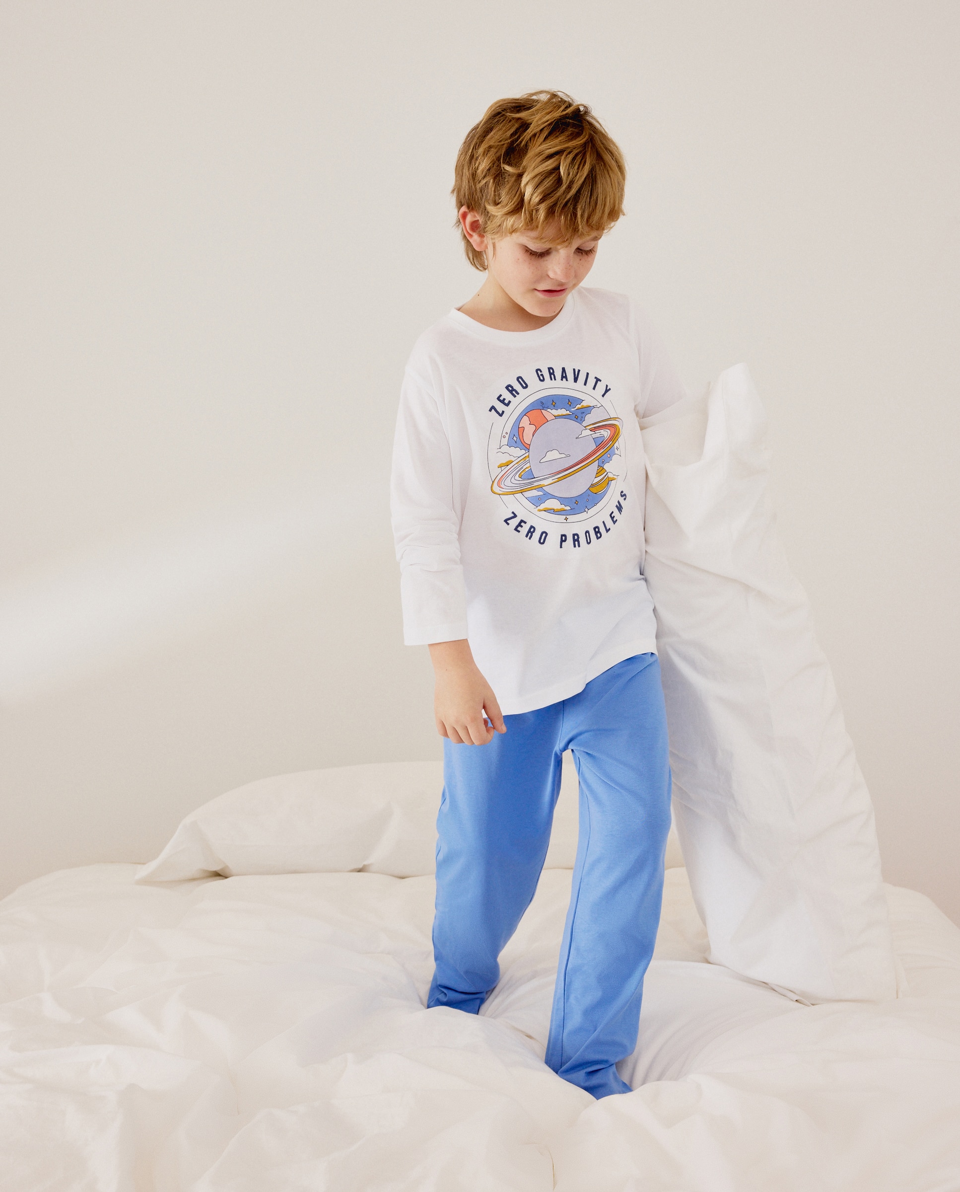 Imagem 0 de Pijama de Malha com Estampado de Fantasia