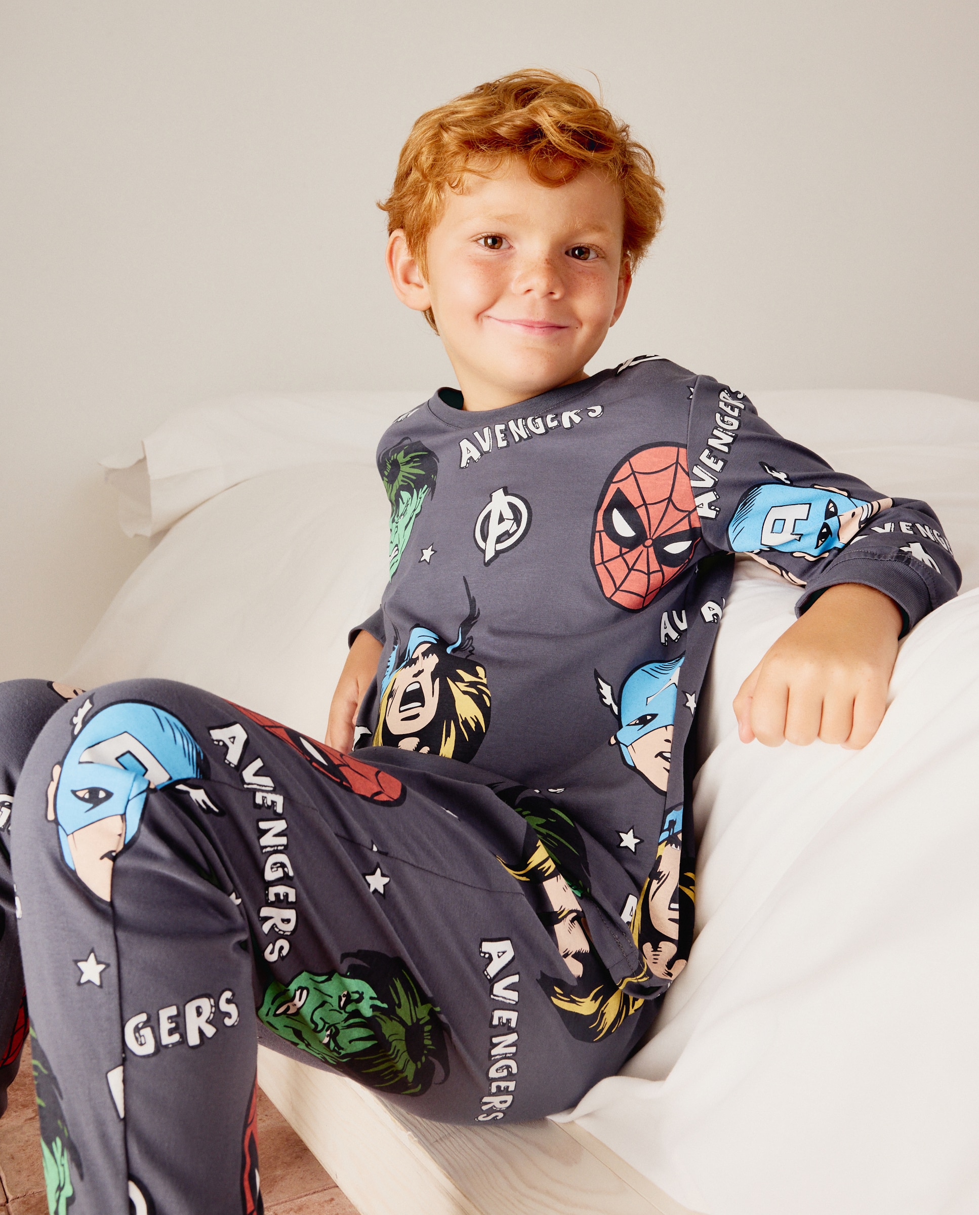 Imagem 0 de Pijama de Malha Os Vingadores