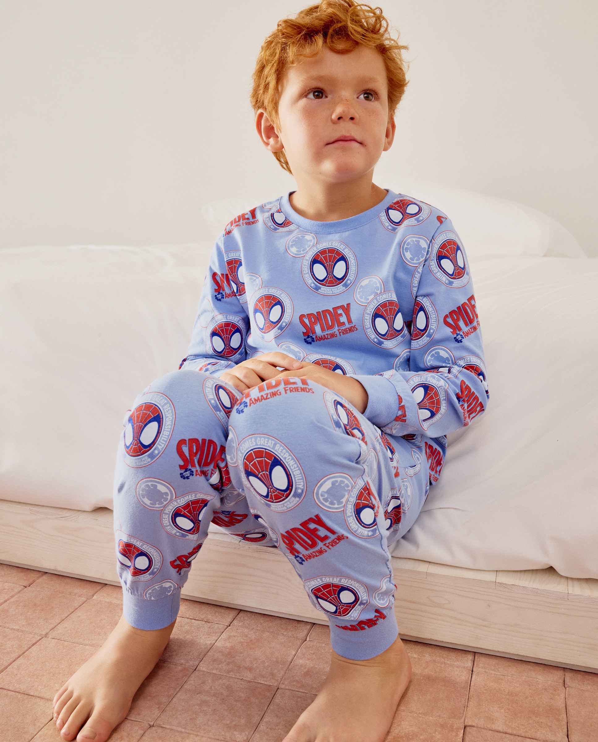 Imagem 0 de Pijama de Malha Homem-Aranha