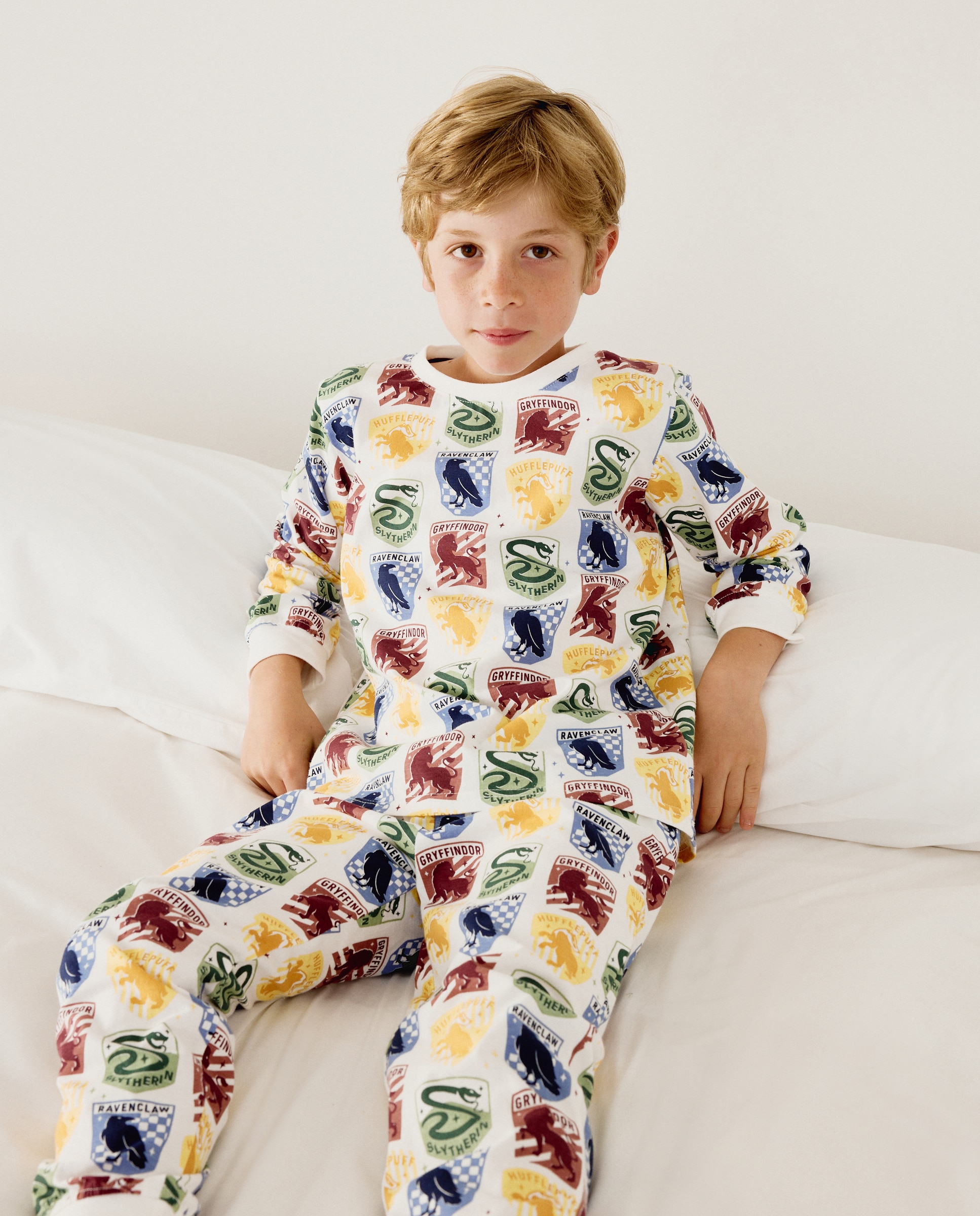 Imagem 0 de Pijama Completo de Malha com Estampado de Fantasia Harry Potter