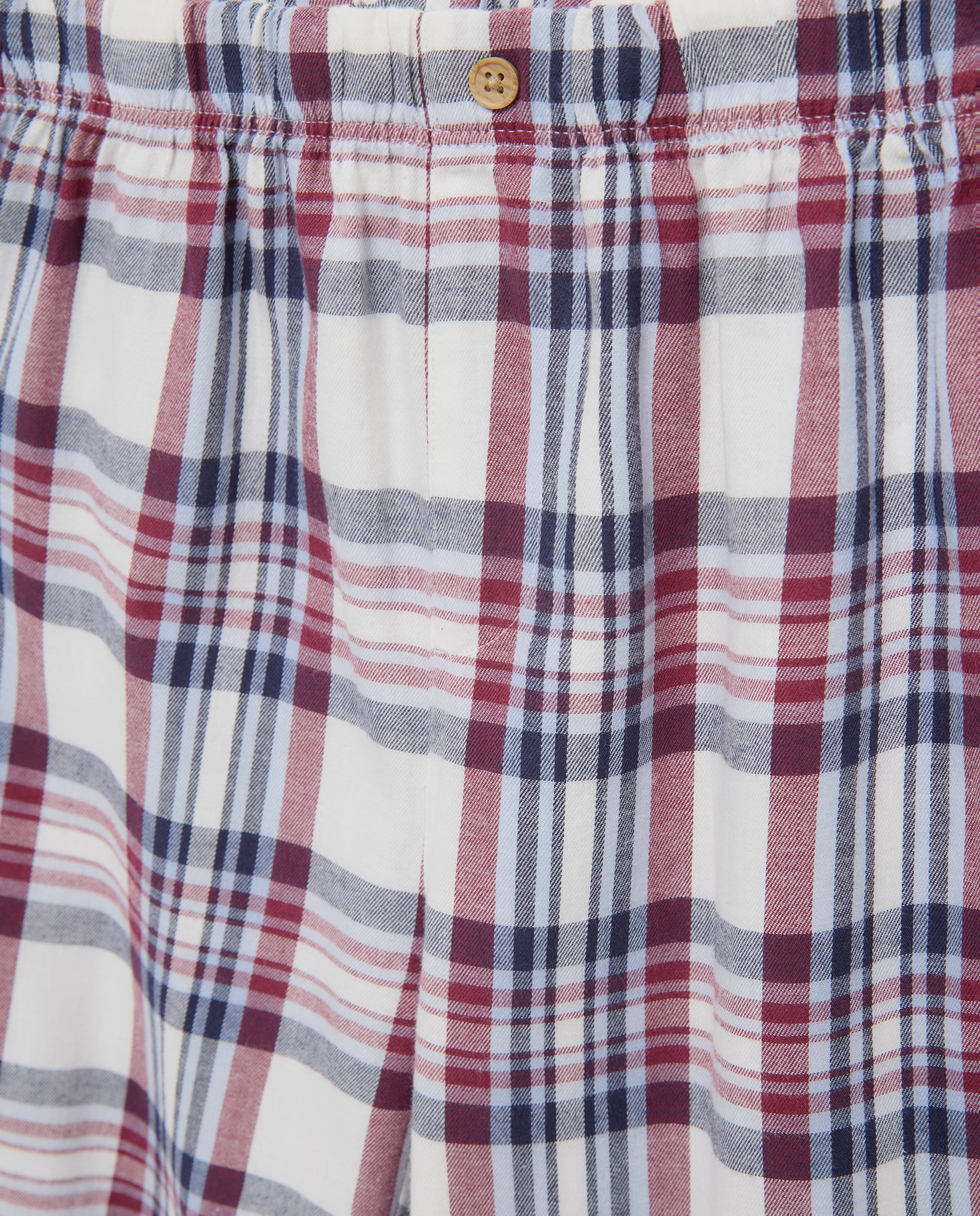 Pijama Completo de Manga Comprida com Calças e Estampado de Fantasia Bordeaux-2