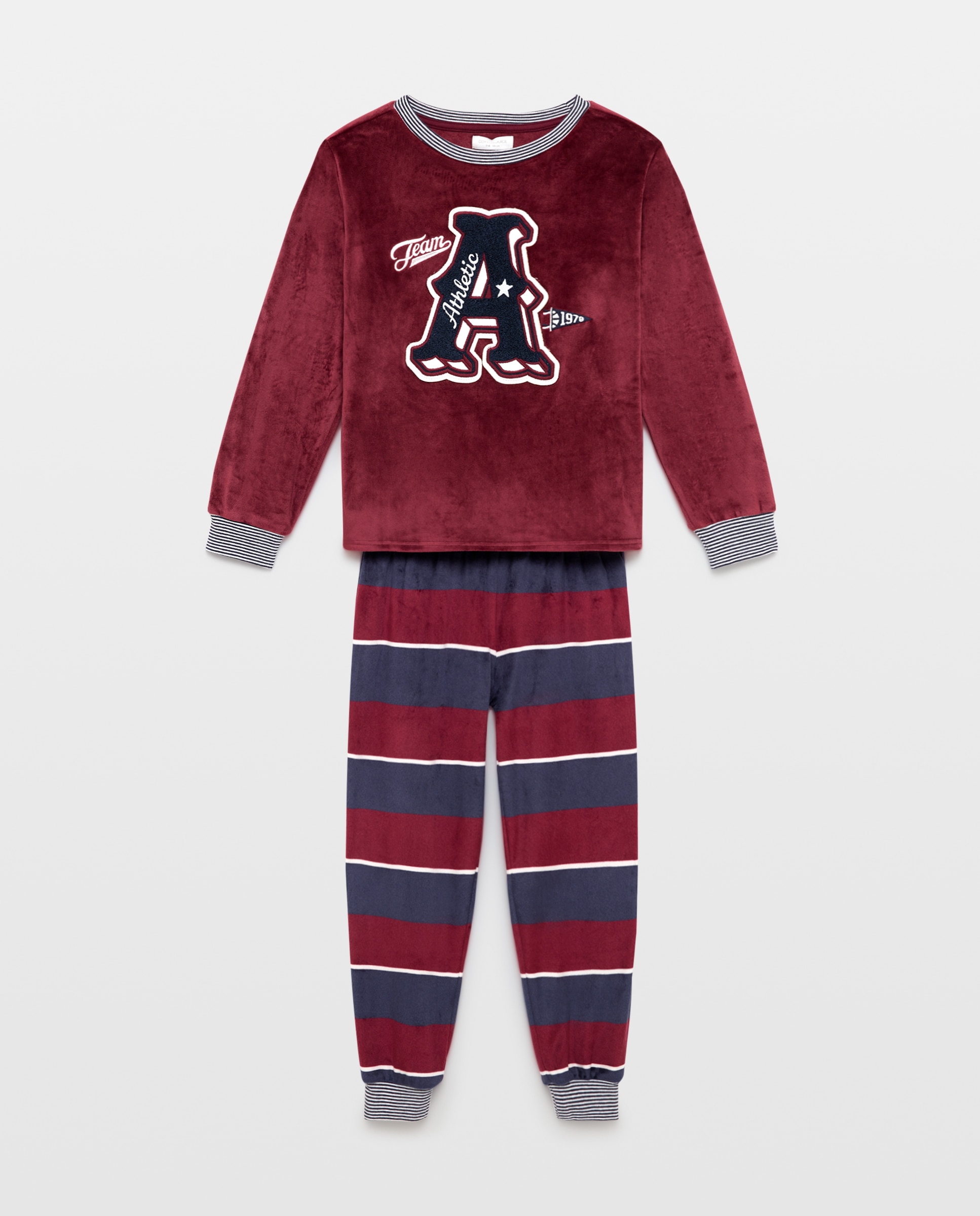 Imagem 0 de Pijama com Calças às Riscas