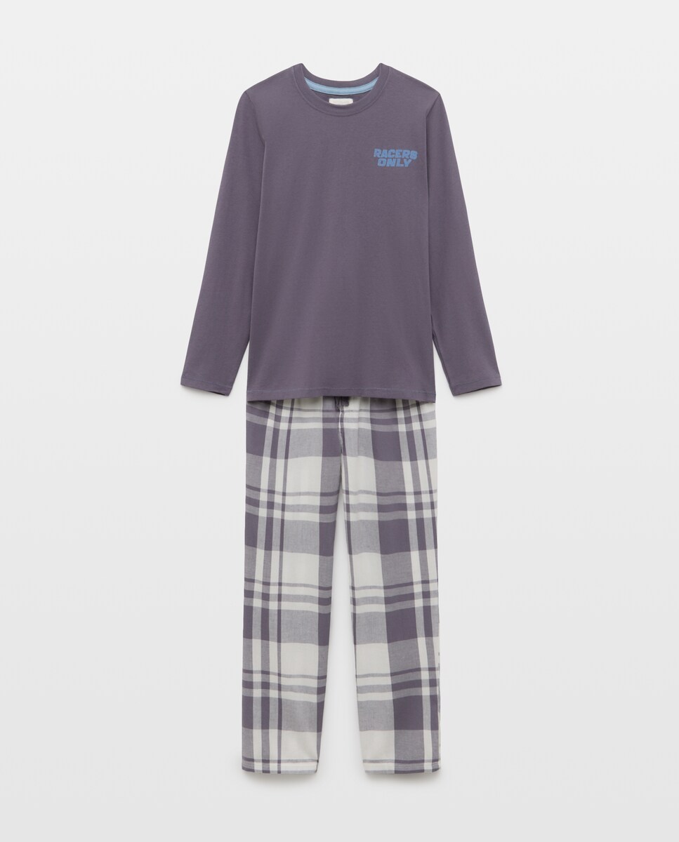 Imagem 0 de Pijama de Manga Comprida com Fantasia nas Costas