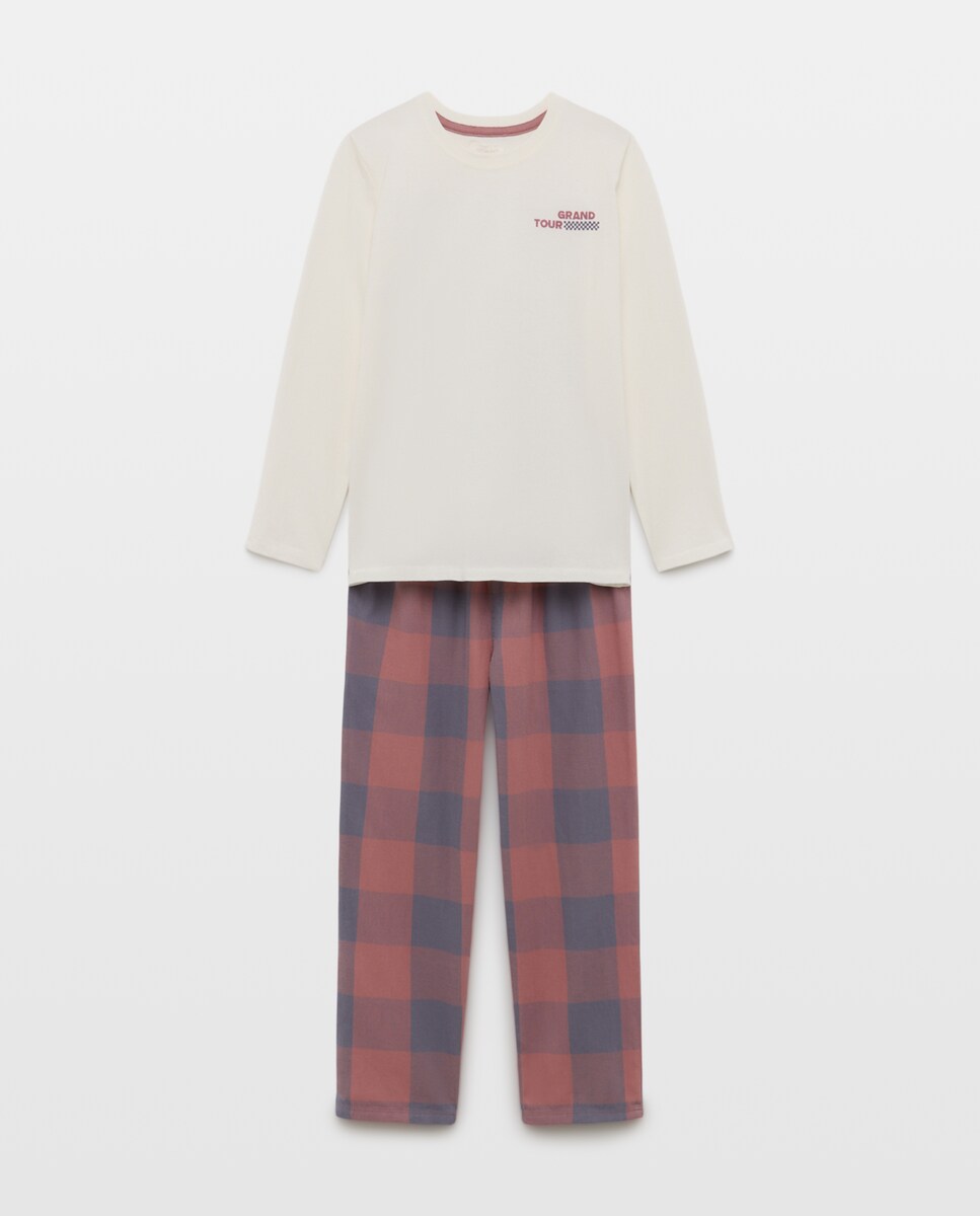 Imagem 0 de Pijama de Manga Comprida com Fantasia nas Costas