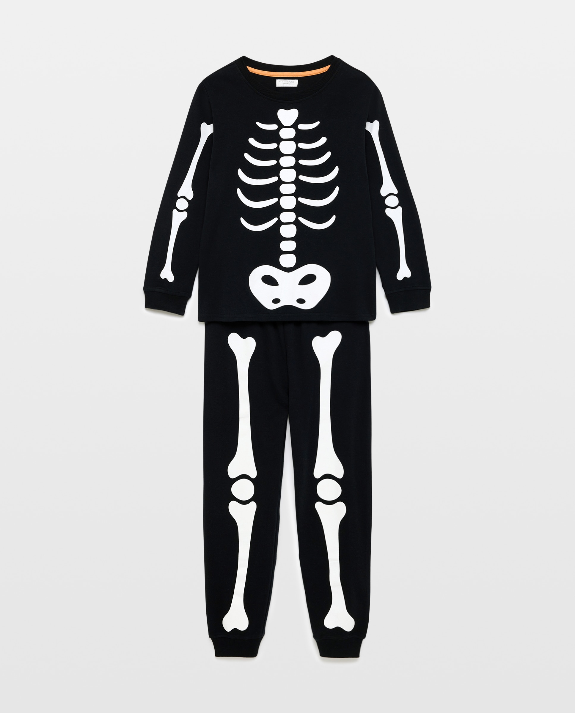 Imagem 0 de Pijama de Malha com Fantasia de Halloween