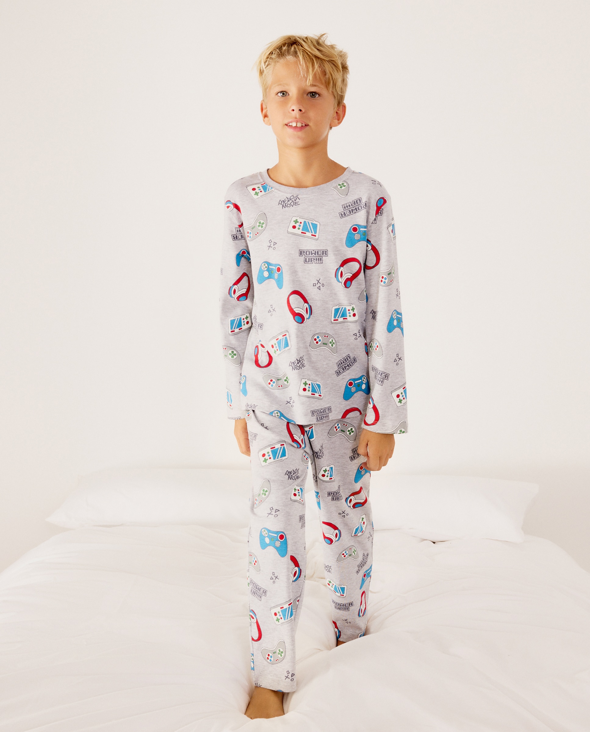 Imagem 0 de Pijama Completo de Malha e Forro Polar com Fantasia