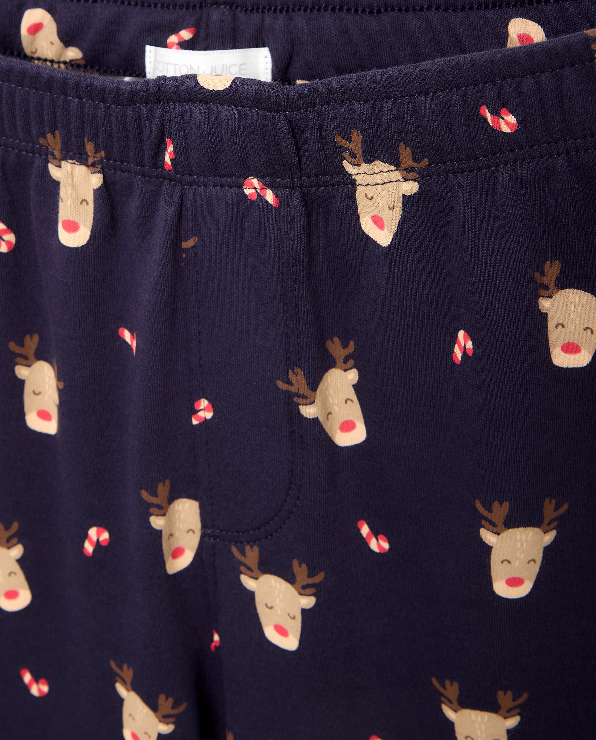 Pijama Completo de Malha e Forro Polar com Fantasia Azul-5