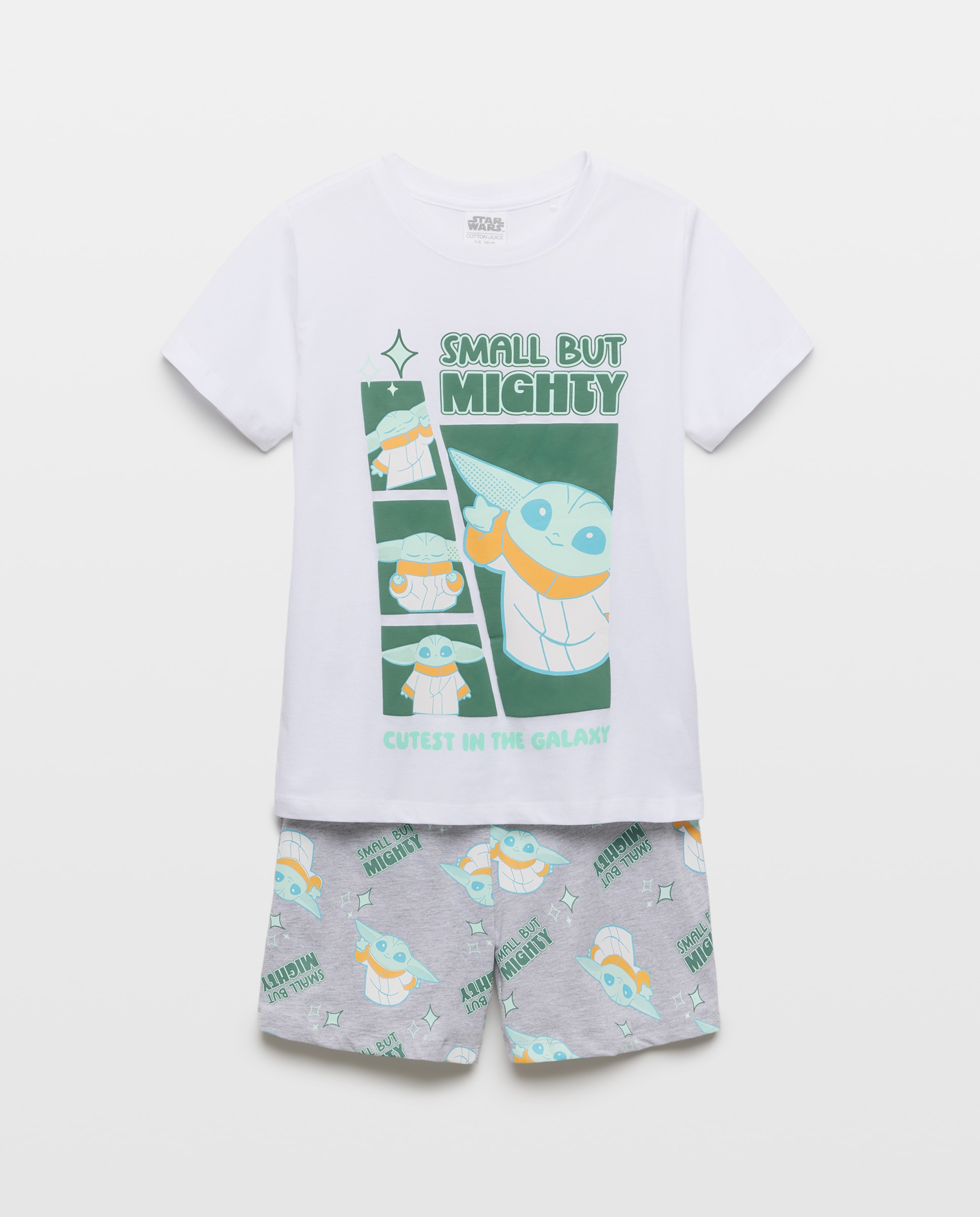 Pijama Curto Start Wars Cinzento-4