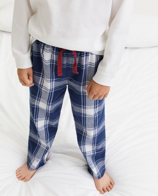 Imagem 0 de Calças com Estampado aos Quadrados