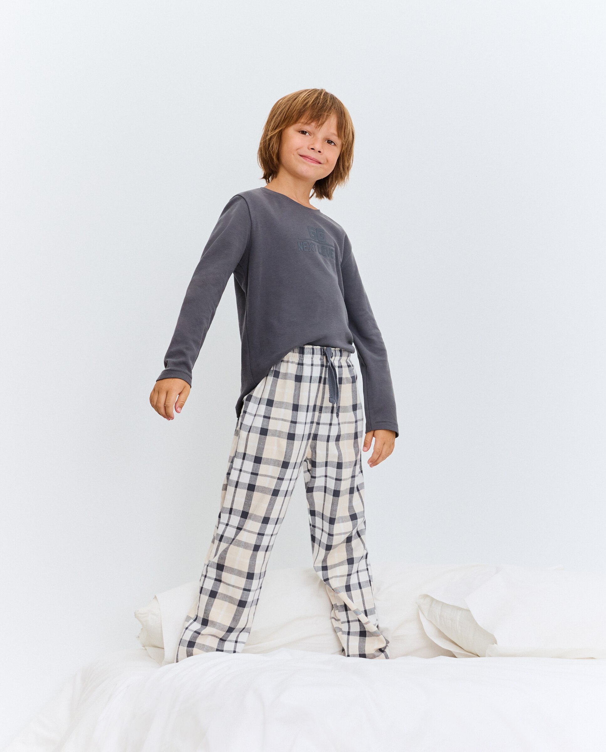 Imagem 0 de Calças Planas aos Quadrados