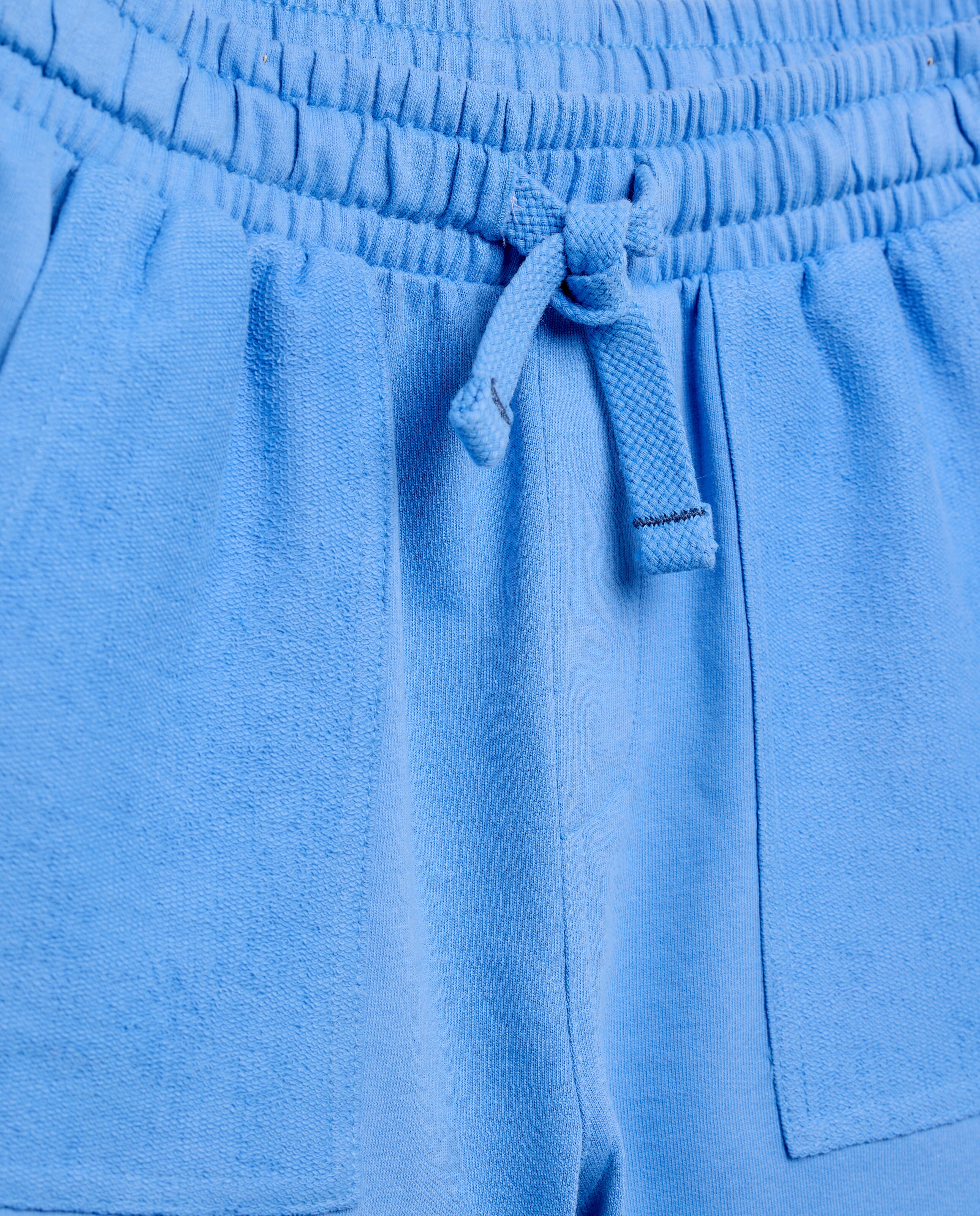 Calções de Felpa Fina Cotton Juice 400 Azul-5