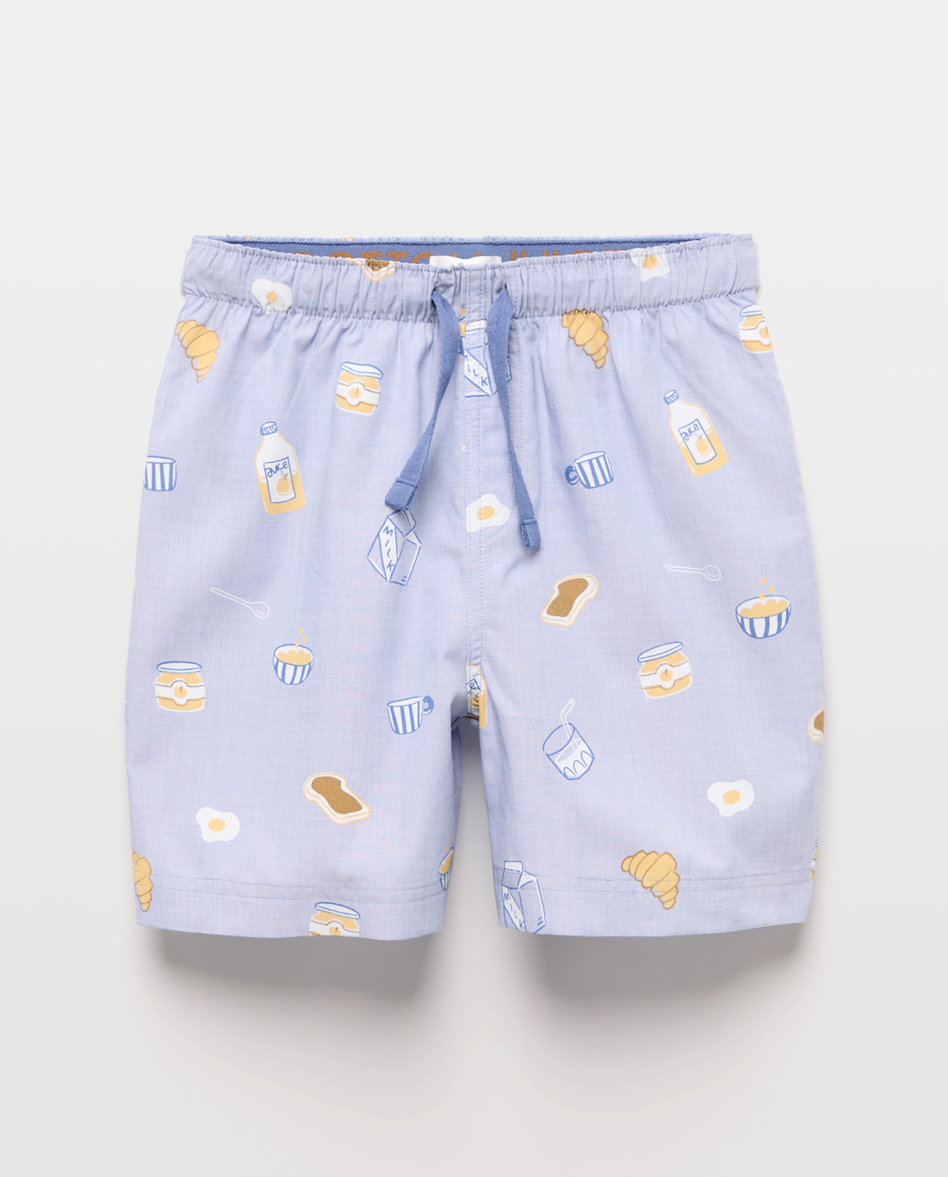 Calções de Pijama Cotton Juice Azul-marinho-4