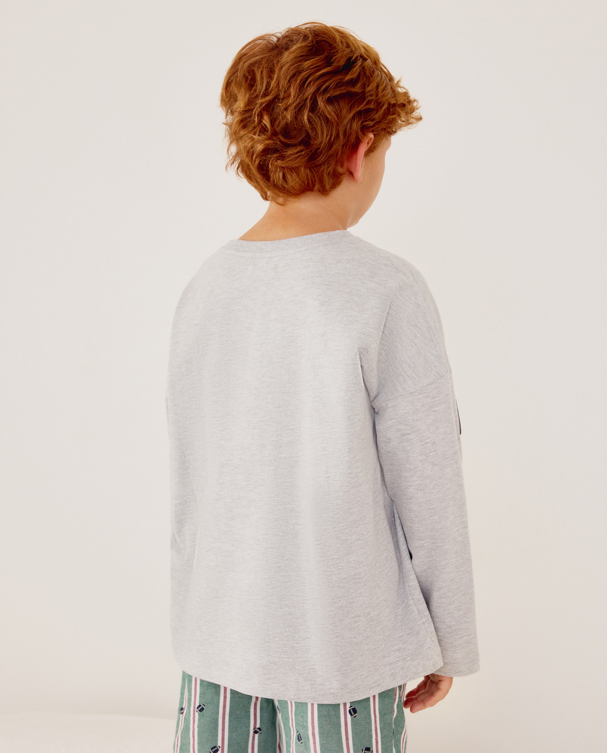 Camisa de Dormir com Manga Comprida Brooklyn Cotton Juice Preto-3