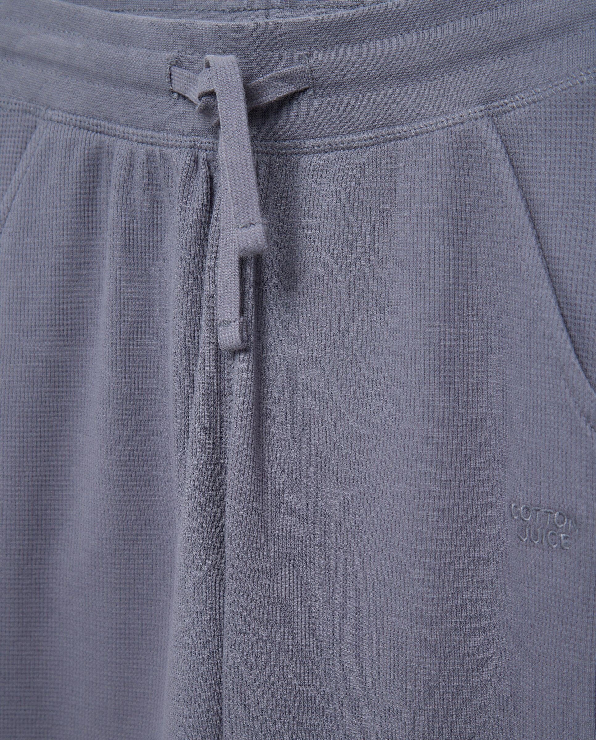 Pantalón largo punto liso con estructura de niño - Cotton Juice - 830 Antracita 830 Antracita-2