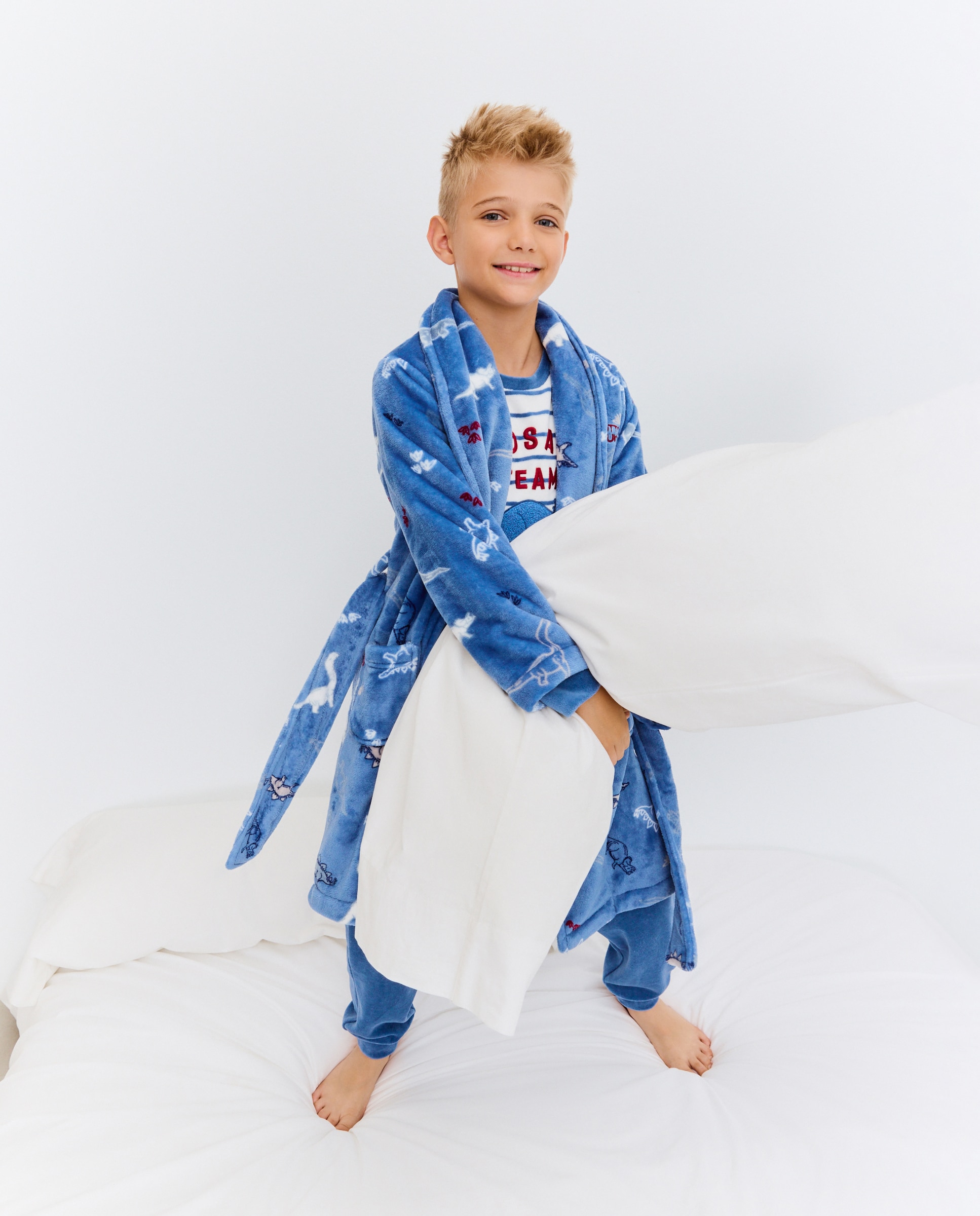 Robe Estampado Azul-marinho-1
