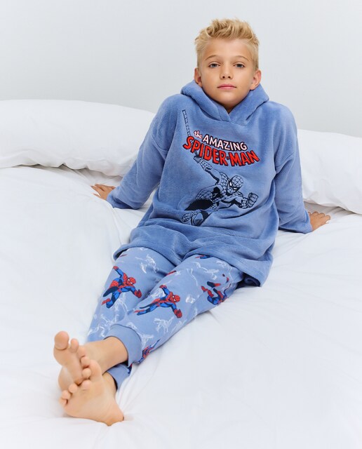 Imagem 0 de Robe com Estampado de Fantasia Homem-Aranha