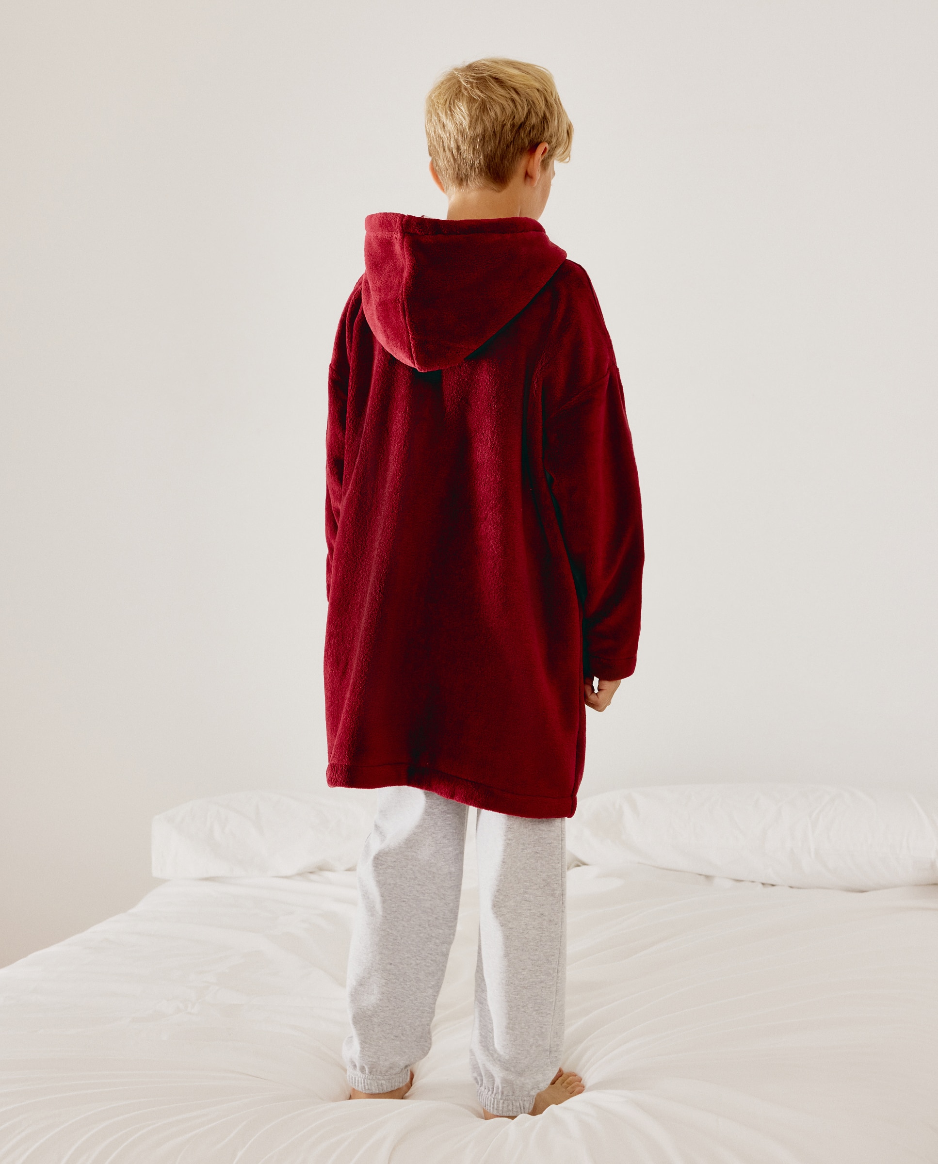 Imagen 3 de Bata Harry Potter Hogwarts de niño - Cotton Juice - Burdeos Burdeos