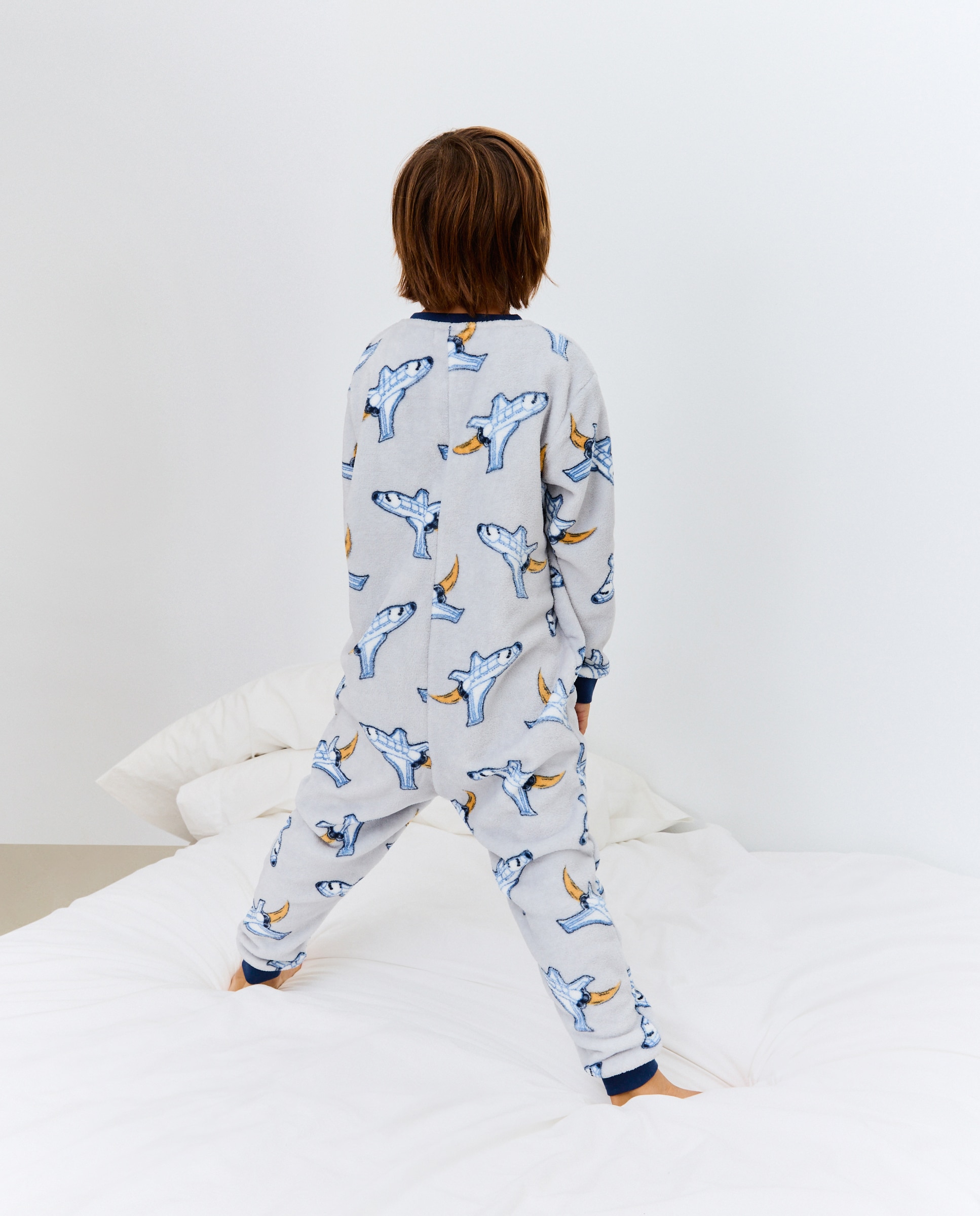 Pijama Completo com Fantasia Cinzento-2
