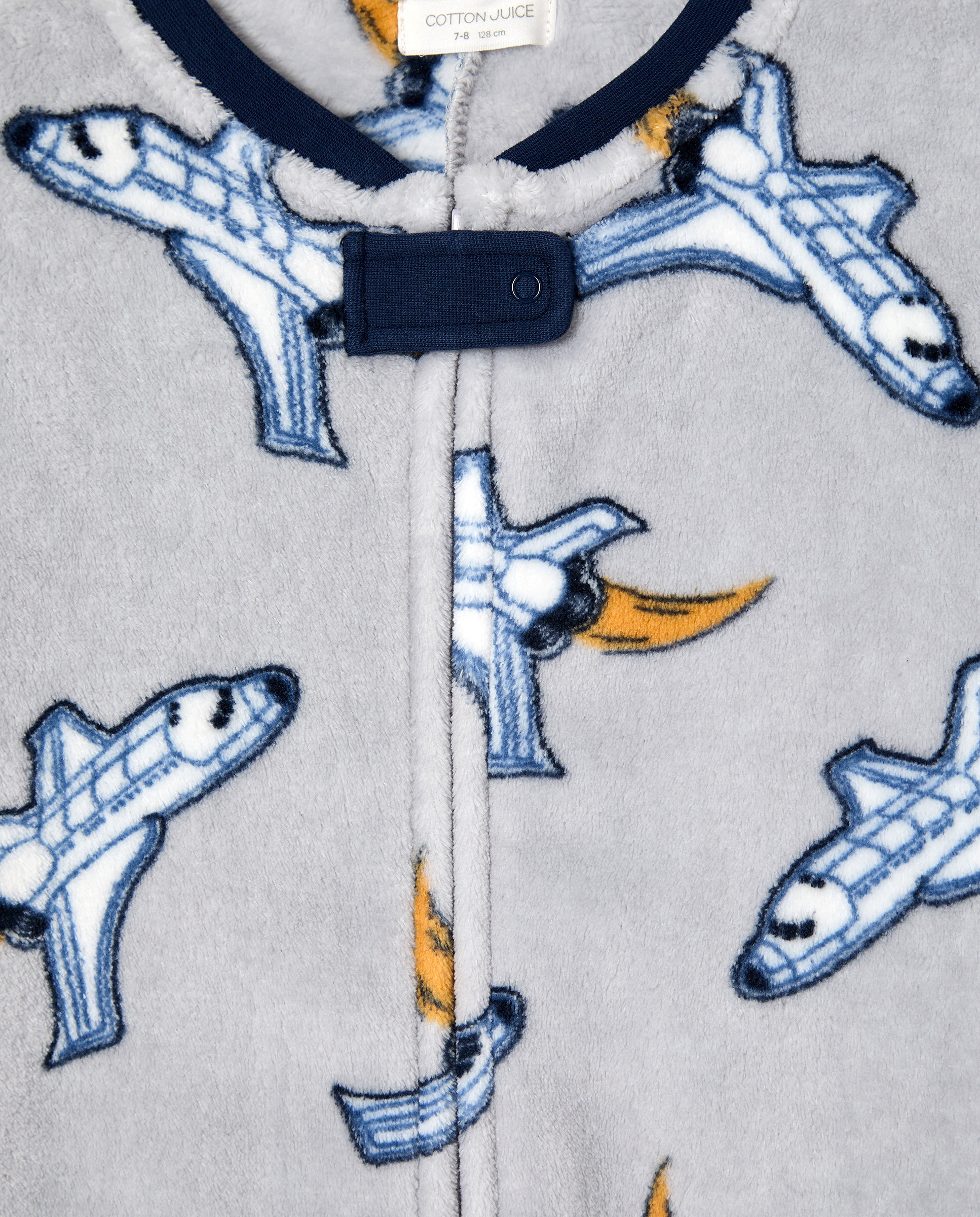 Pijama Completo com Fantasia Cinzento-4