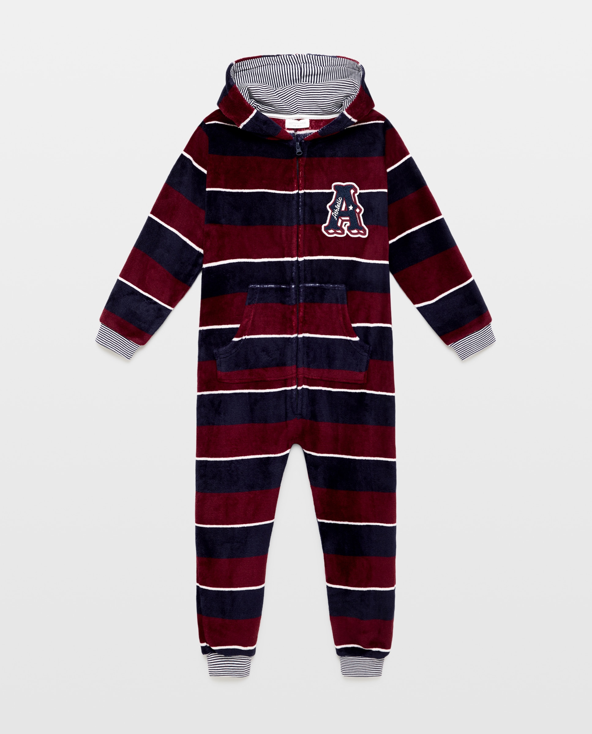 Imagem 0 de Pijama Onesie às Riscas