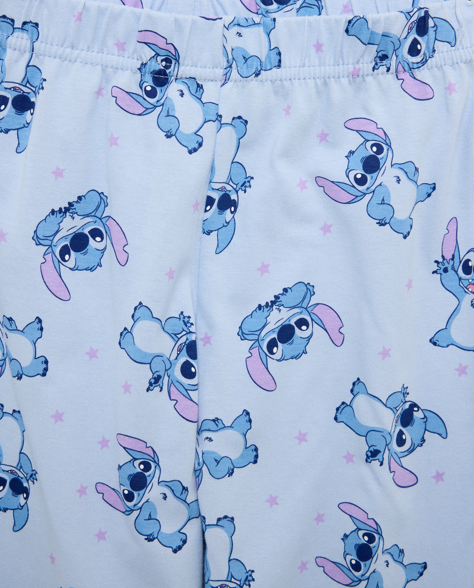 Pijama de Malha Lilo & Stitch Cotton Juice Azul-marinho-5