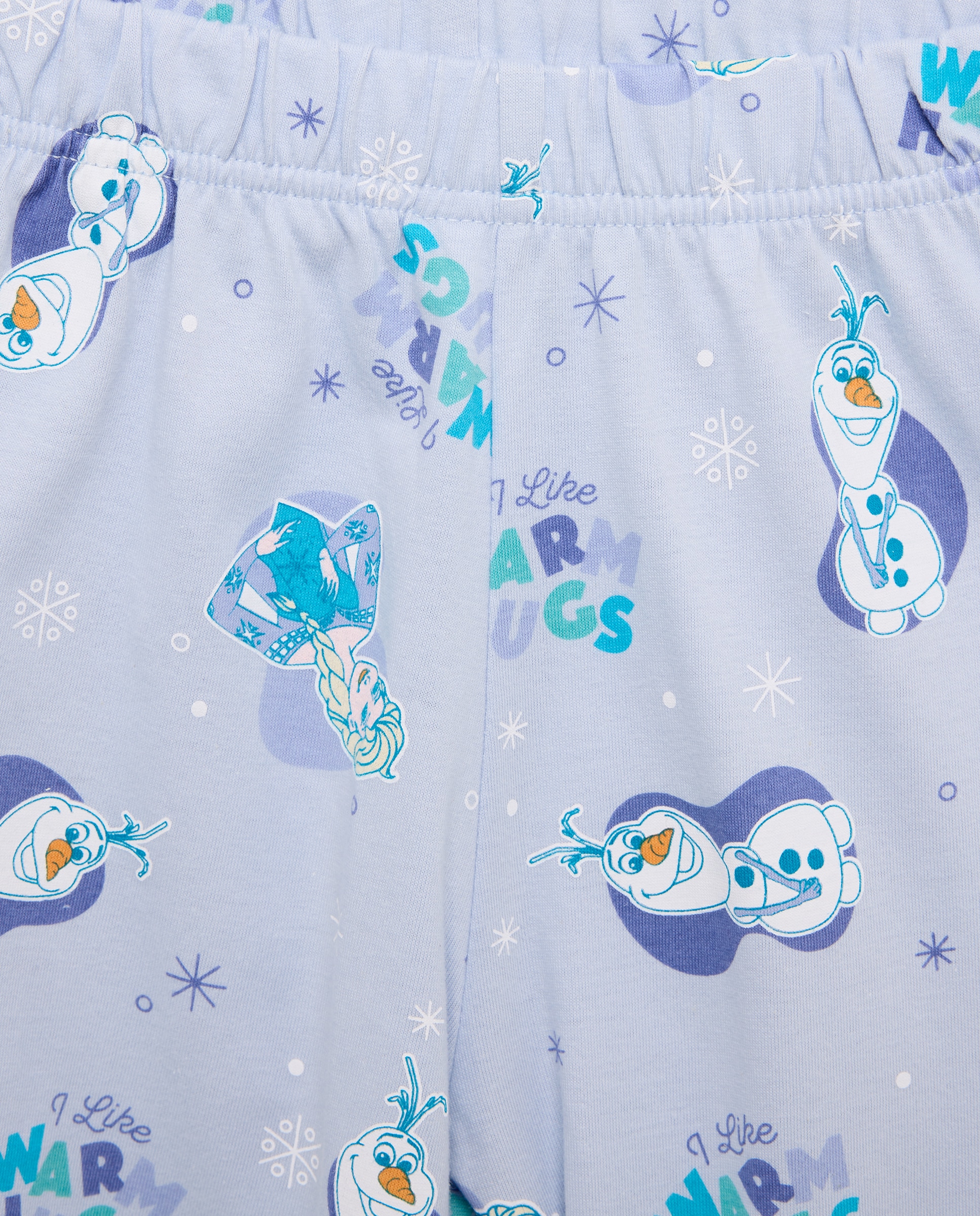 Pijama de Malha Frozen Azul-marinho-5