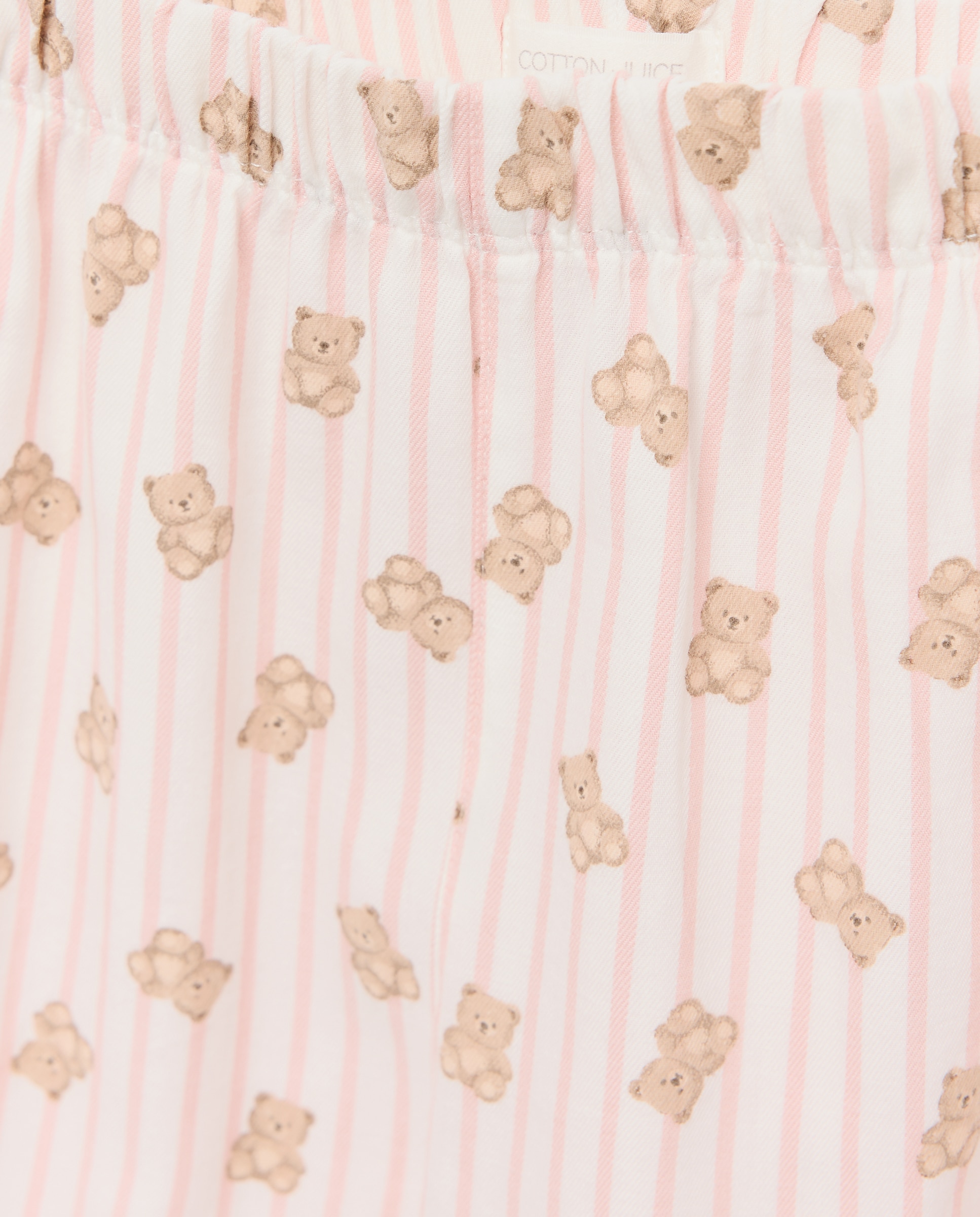 Pijama Completo de Manga Comprida com Calças e Estampado de Fantasia Rosa-5