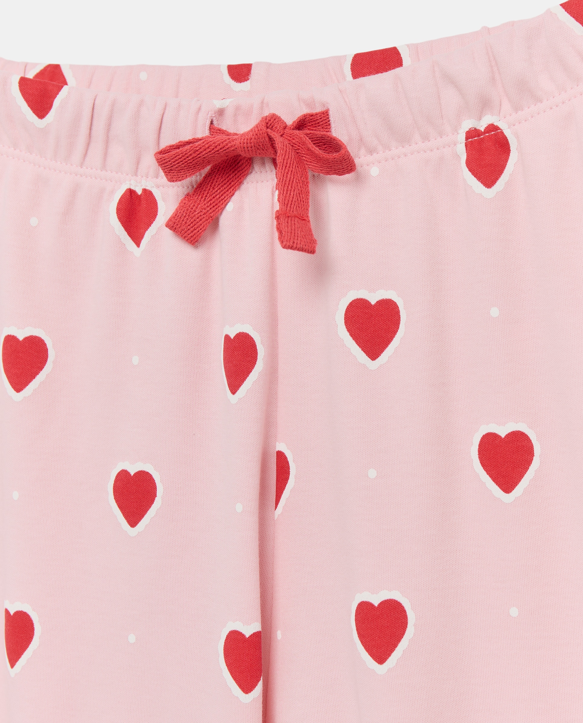 Pijama Completo de Malha e Forro Polar com Fantasia Vermelho-5