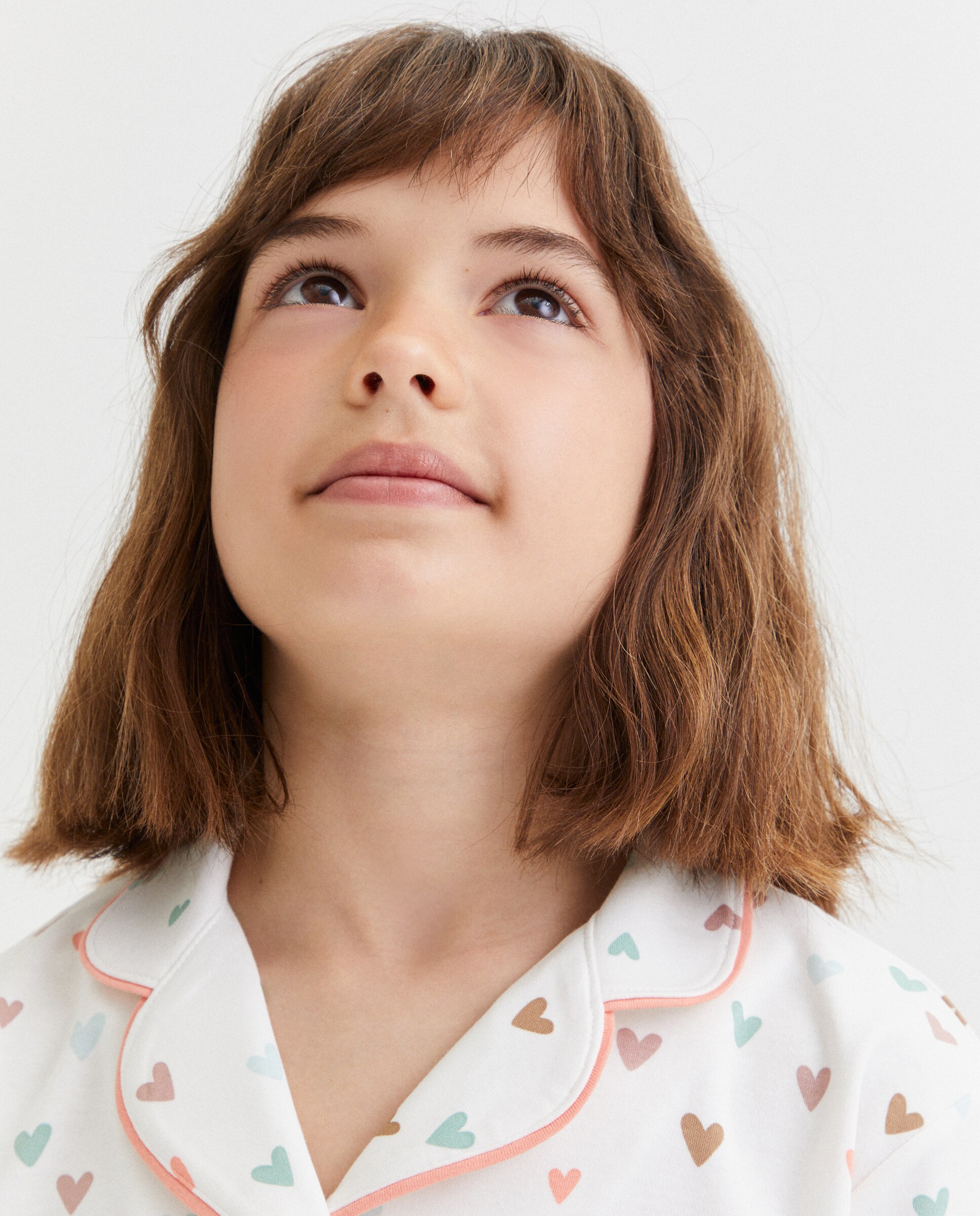 Pijama Completo Abotoado com Estampado Multicolor-2