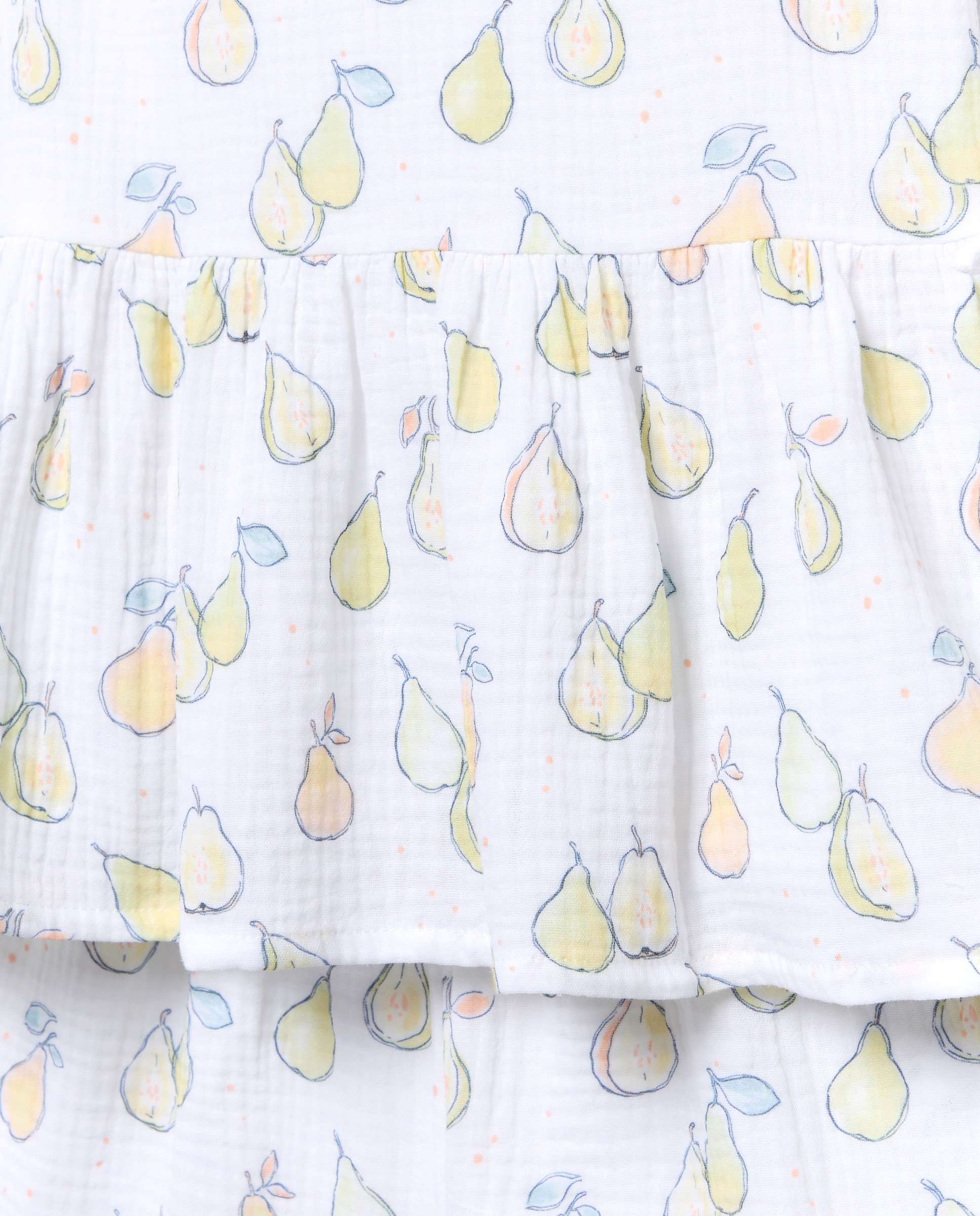 Pijama Curto com Fantasia Branco-6