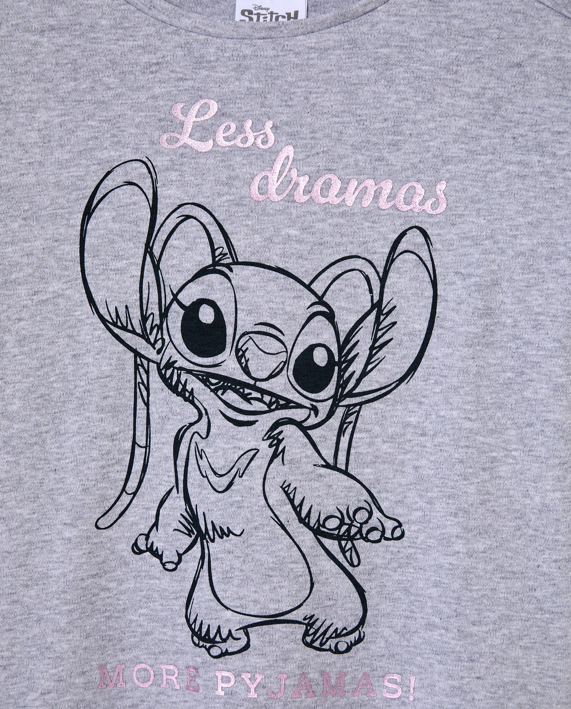 Camisola às Riscas com Manga Comprida Cinzento-5