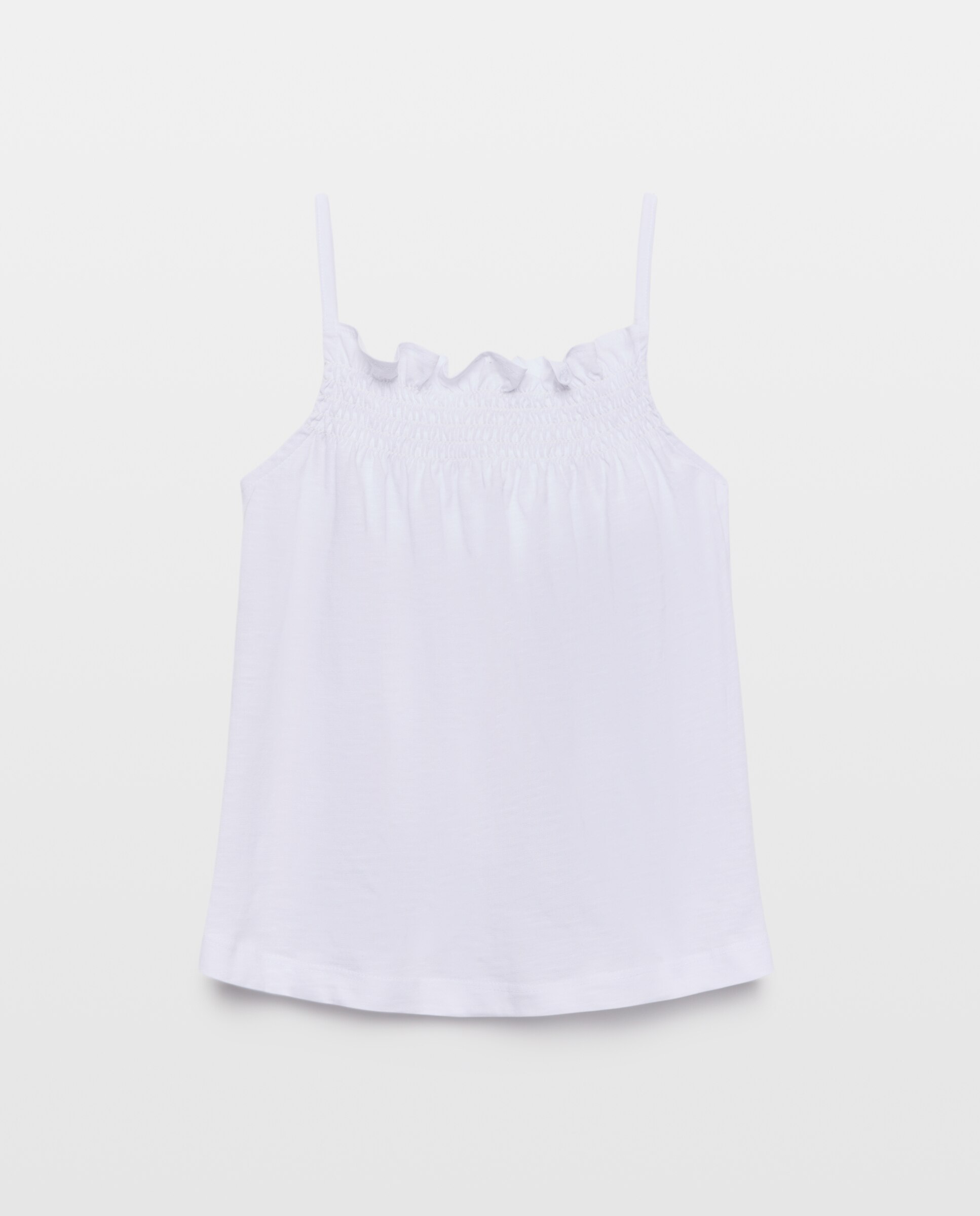 T-shirt de Alças Cotton Juice Branco-4