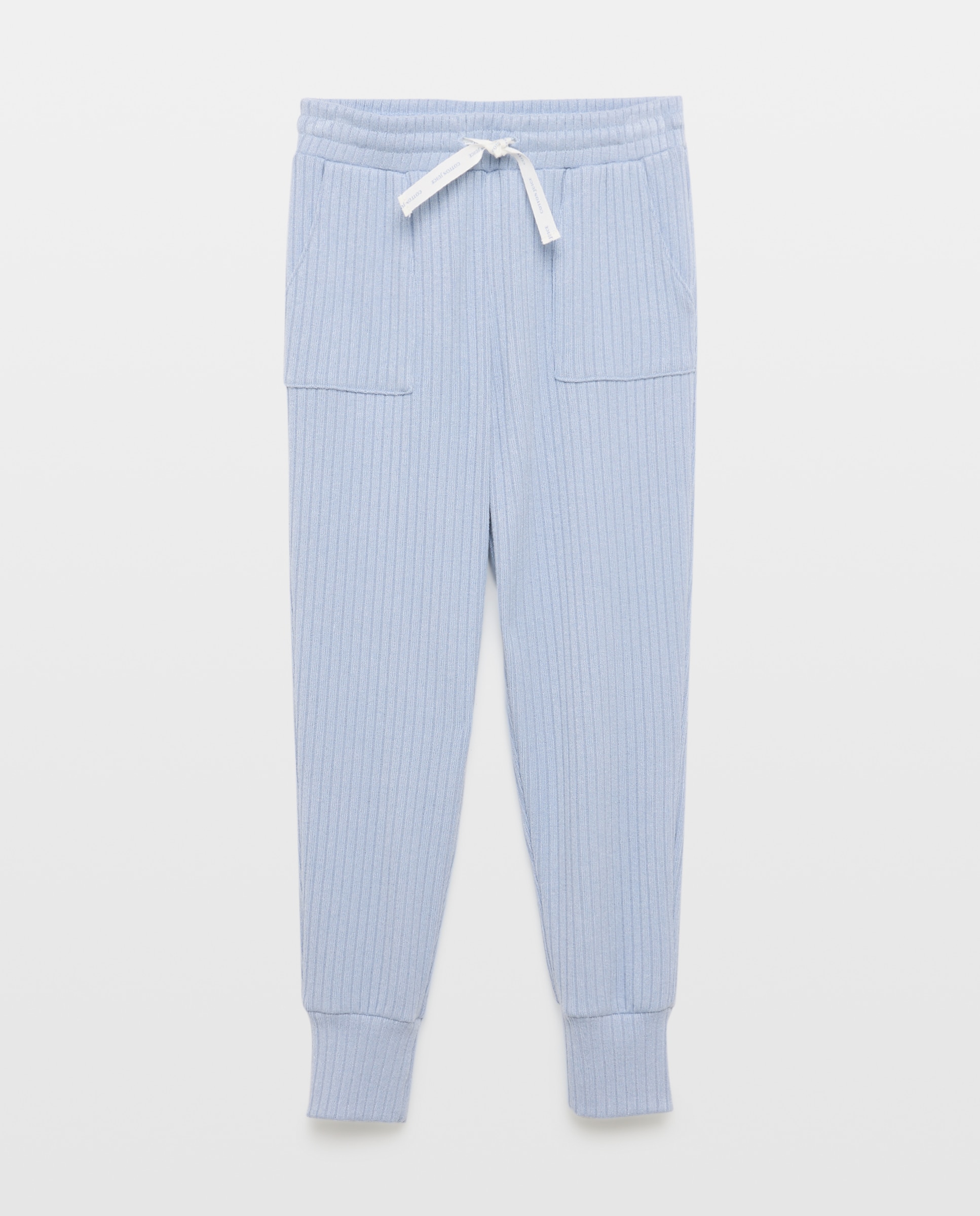 Calças de Pijama Cotton Juice 400 Azul-4