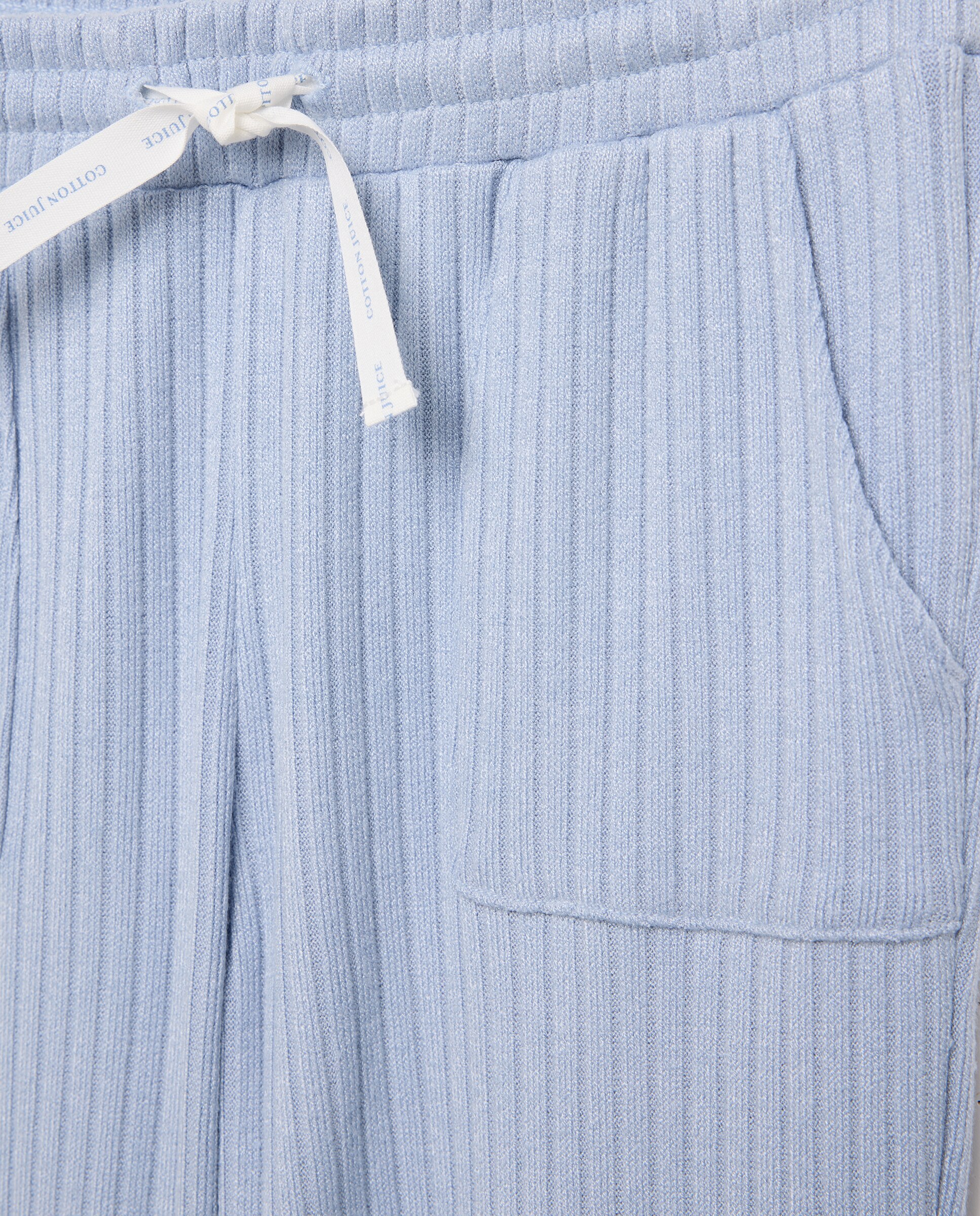 Calças de Pijama Cotton Juice 400 Azul-5