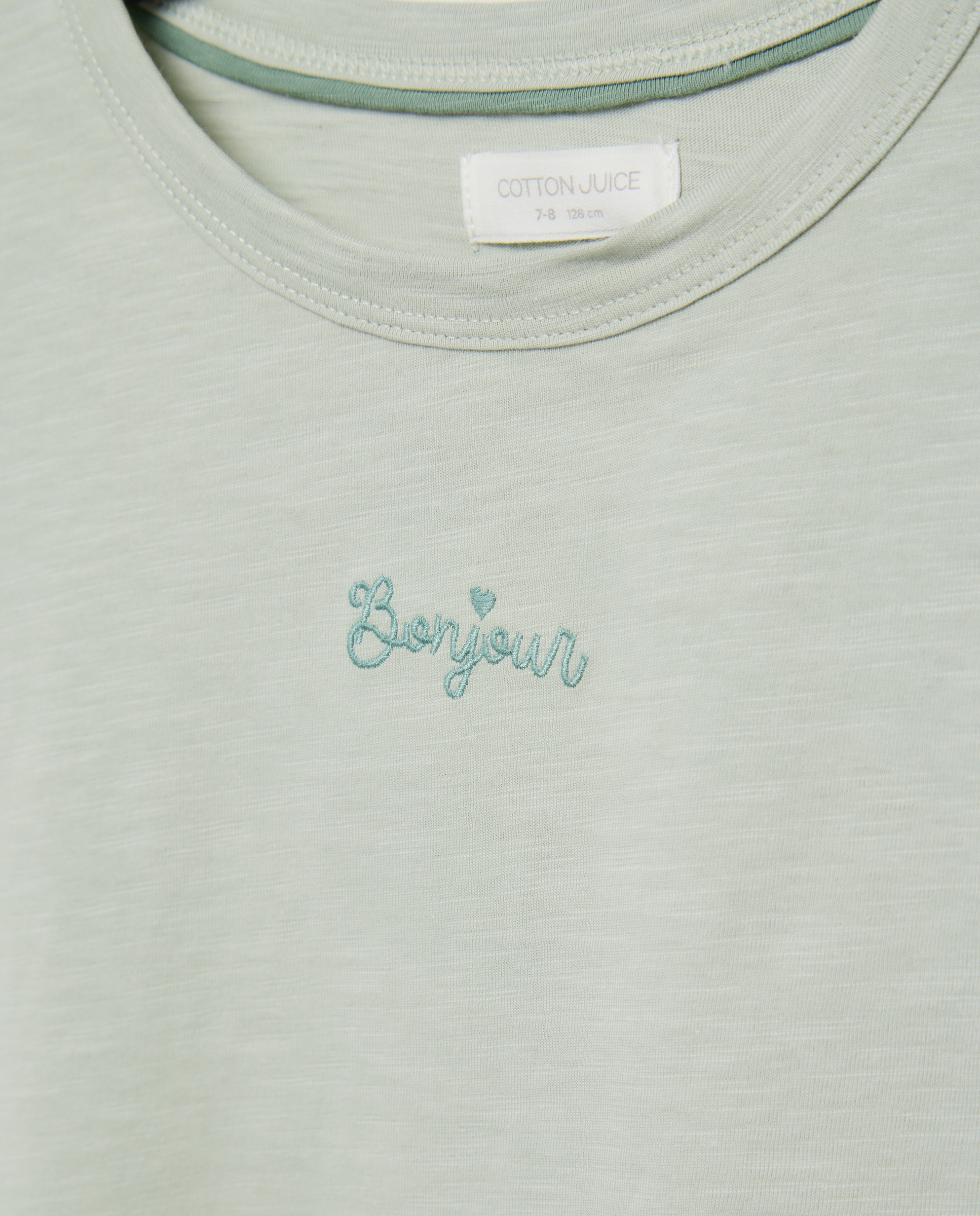 Camisa de Dormir com Manga Comprida e Fantasia Verde-2
