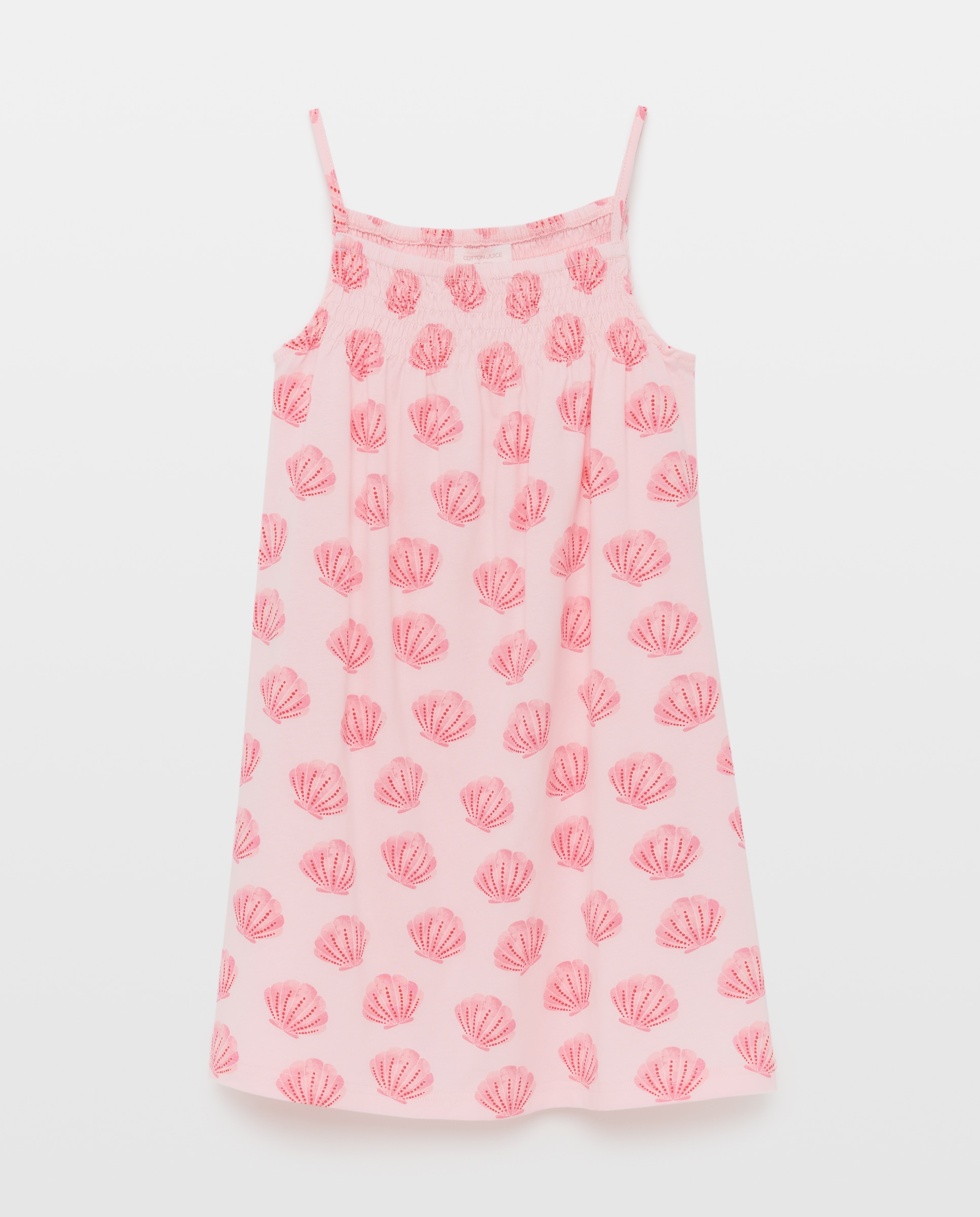 Camisa de Dormir de Malha com Cerejas Branco-4