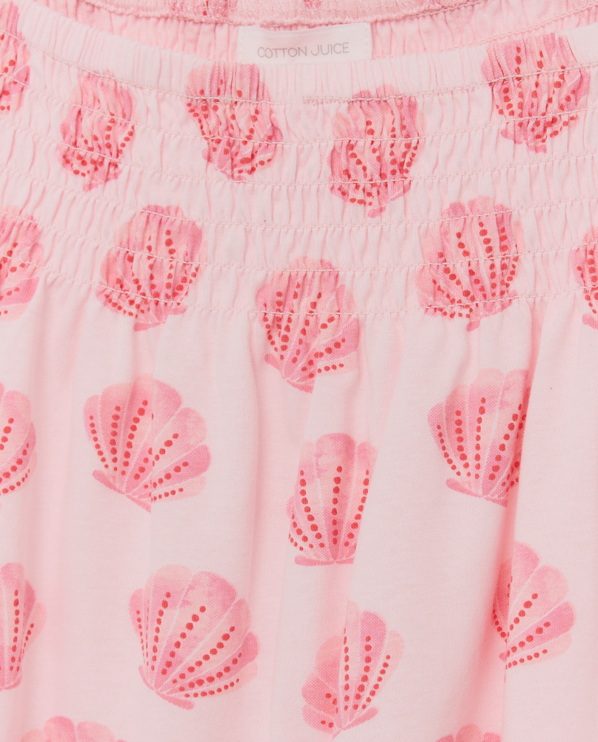 Camisa de Dormir de Malha com Cerejas Branco-5