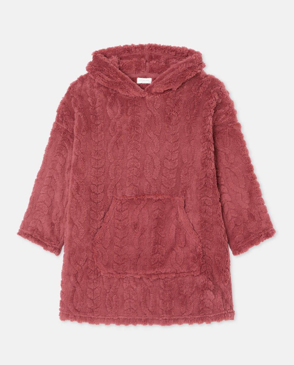 Robe Liso com Bolso Canguru Buganvília-4