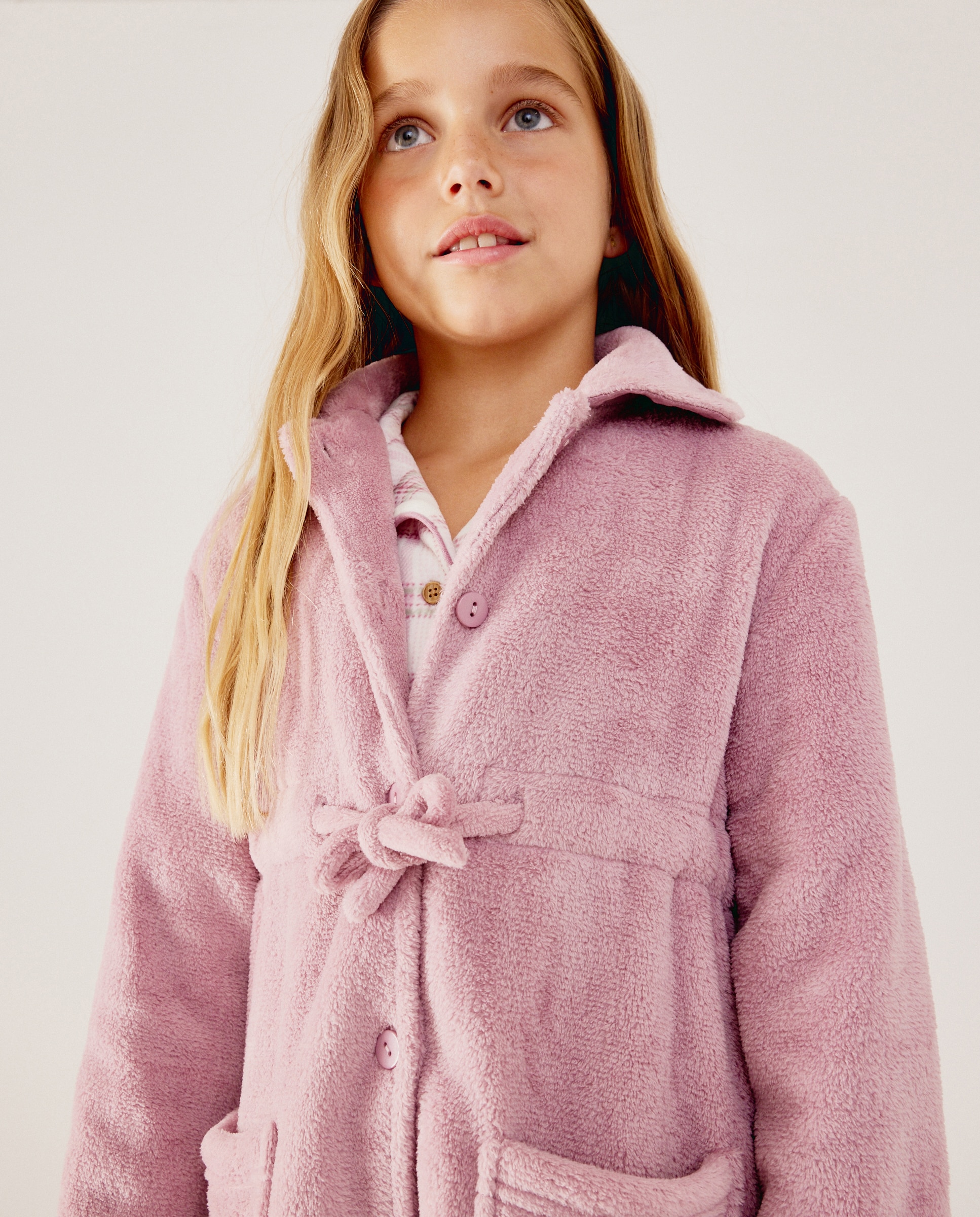 Robe Básico Liso Cotton Juice 282 Malva-2