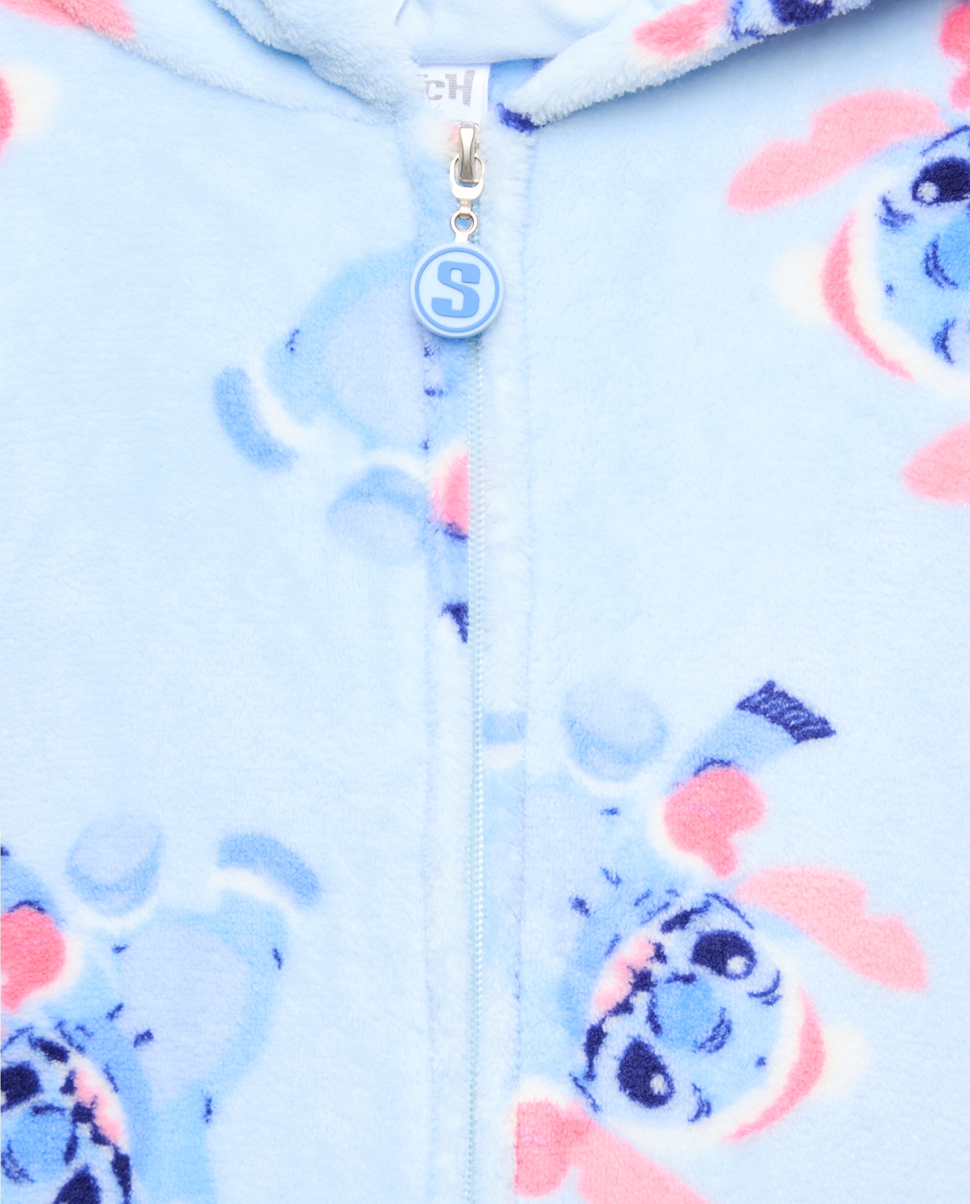 Imagen 5 de Bata estampada e Stitch y gorro de Navidad de niña - Cotton Juice - Azul marino Azul marino