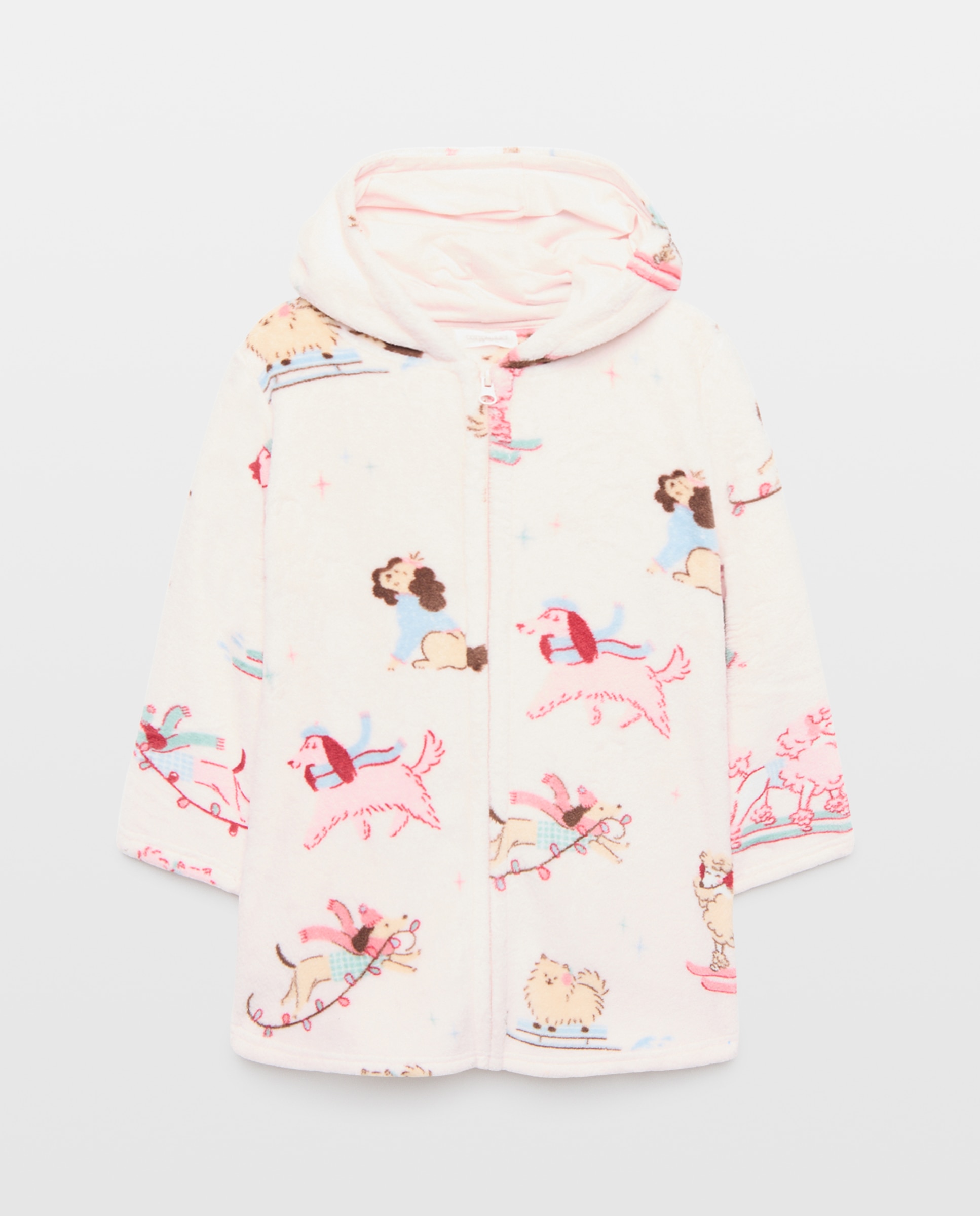Imagen 4 de Bata fantasía de Navidad de niña - Cotton Juice - Rosa Rosa