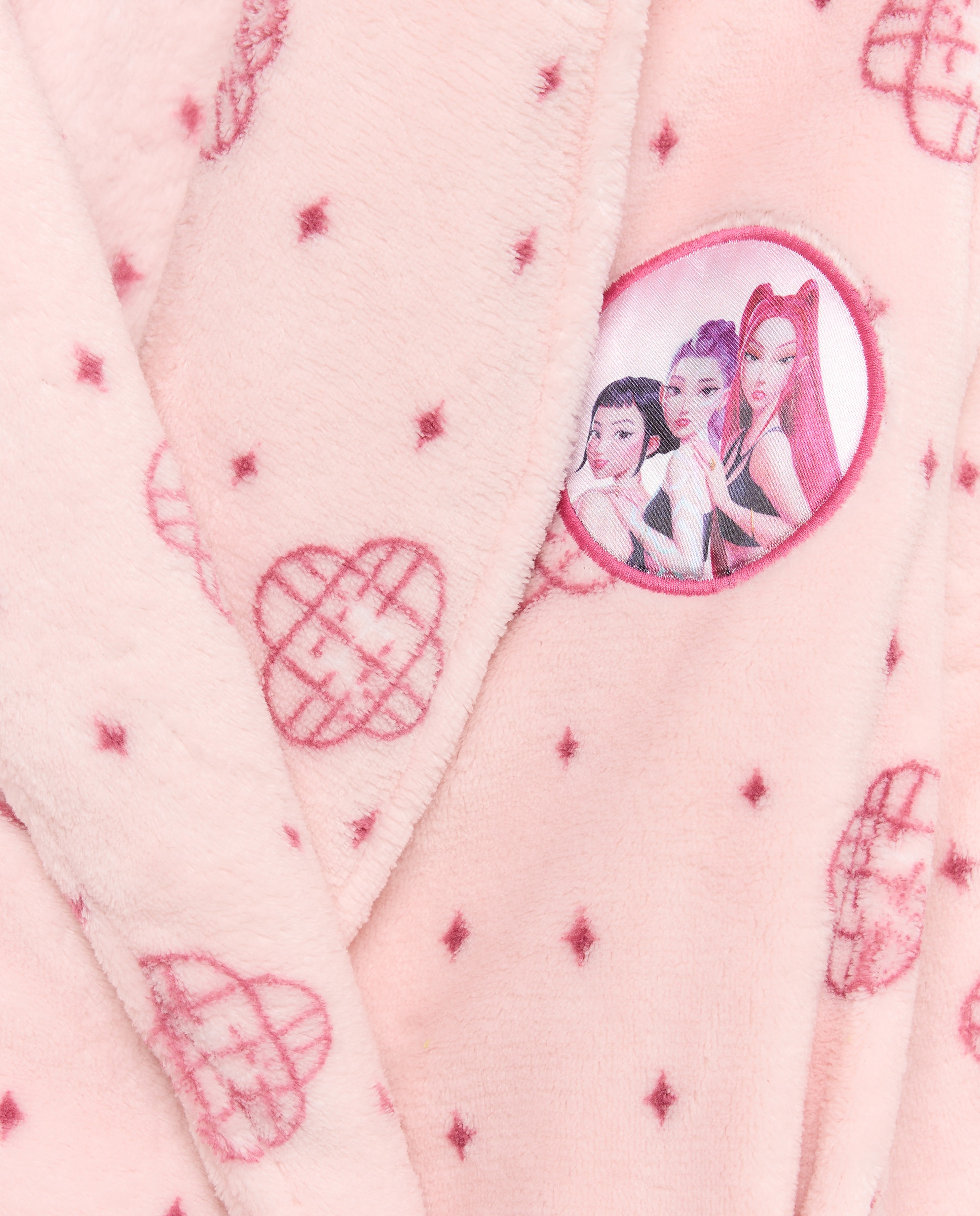 Bata fantasía K-POP de niña - Cotton Juice - Rosa Rosa-5