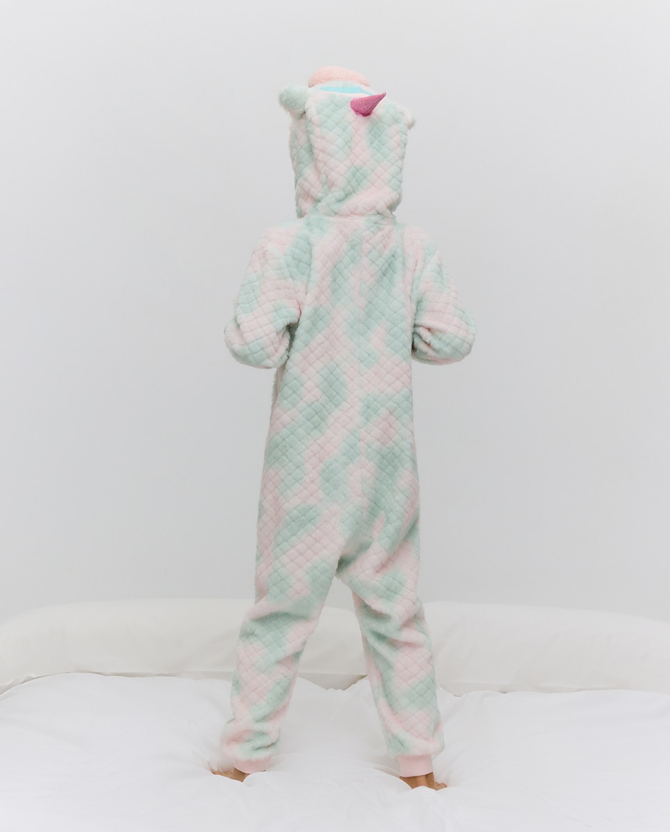 Robe Básico de Fantasia Rosa-3