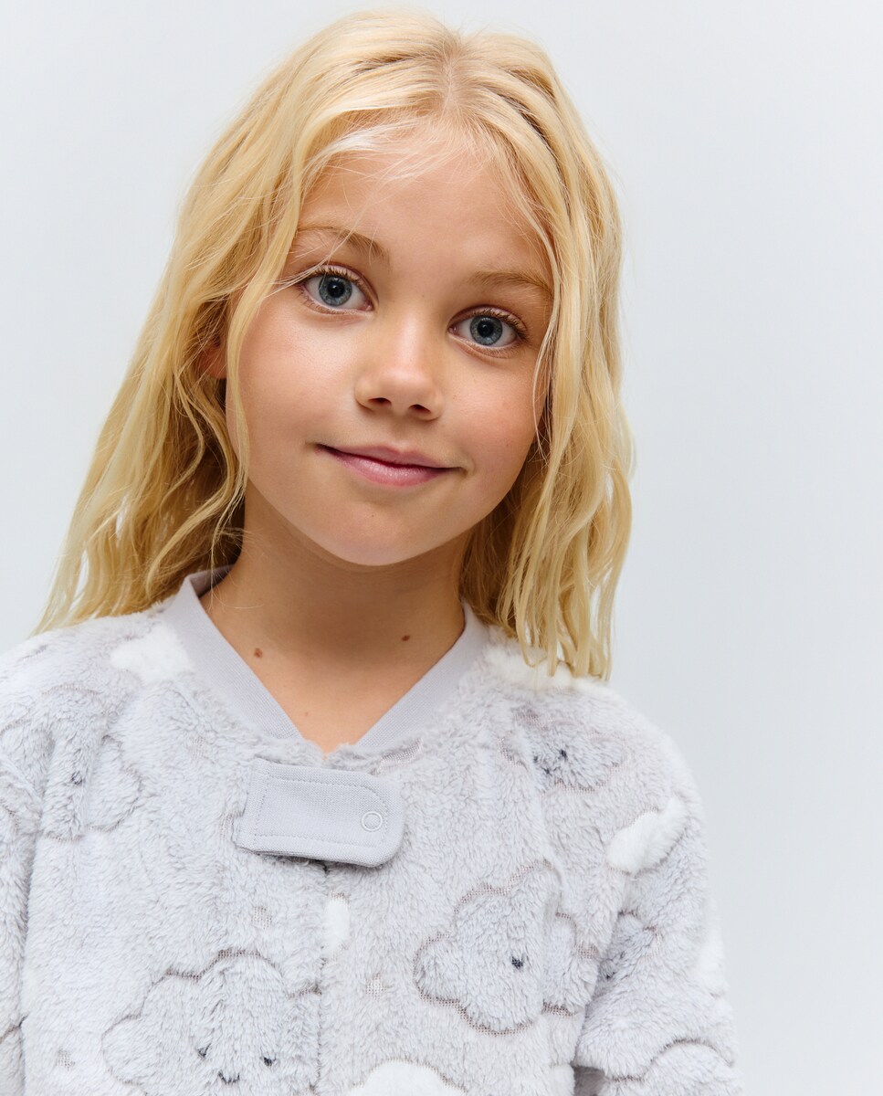 Macacão Comprido com Estampado de Fantasia Preto-2