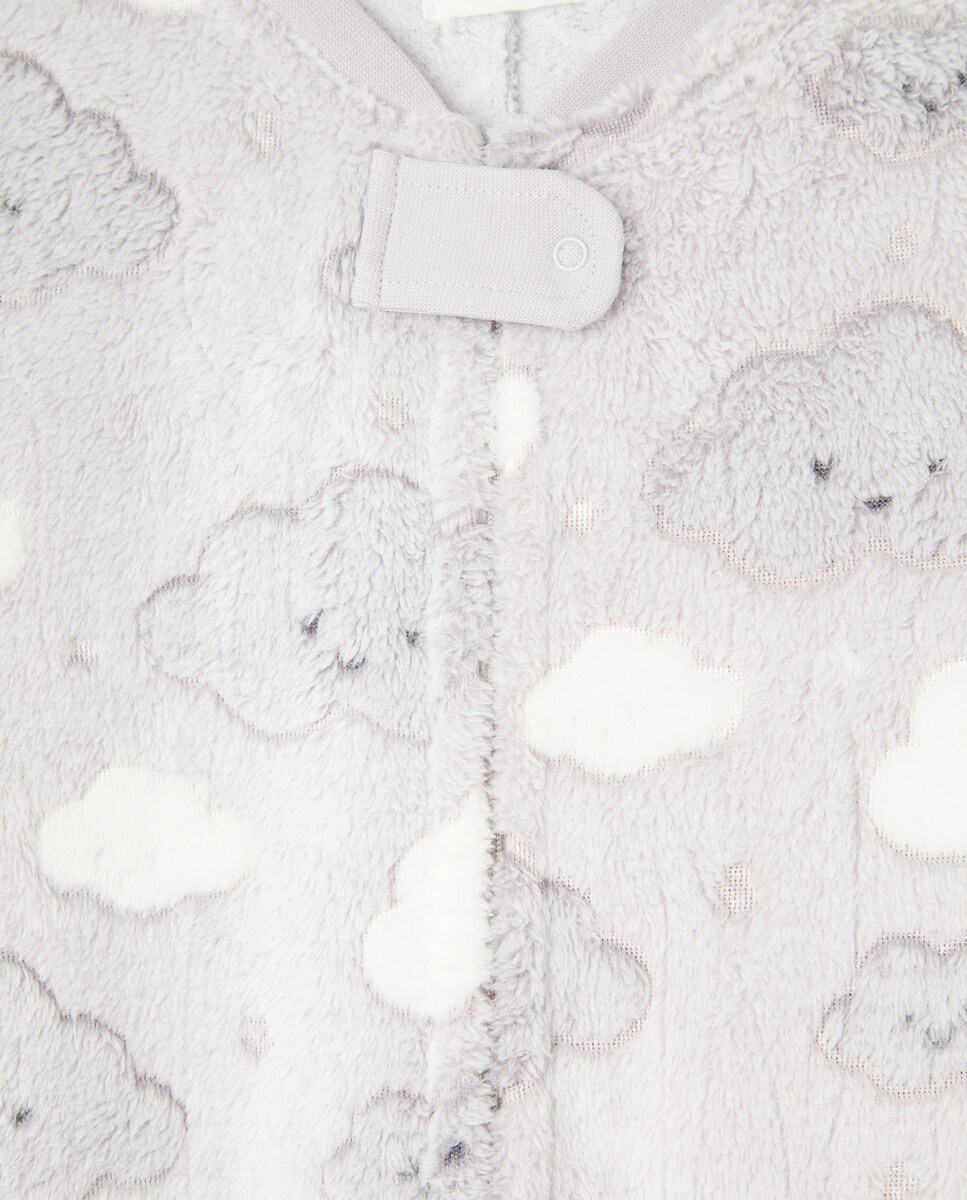 Macacão Comprido com Estampado de Fantasia Preto-5