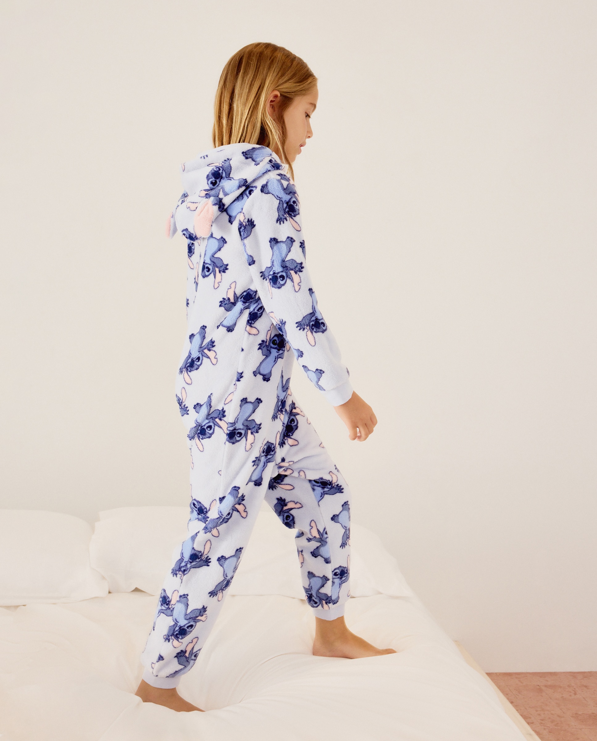 Onesie com Fantasia Stitch Cotton Juice Azul-marinho-2