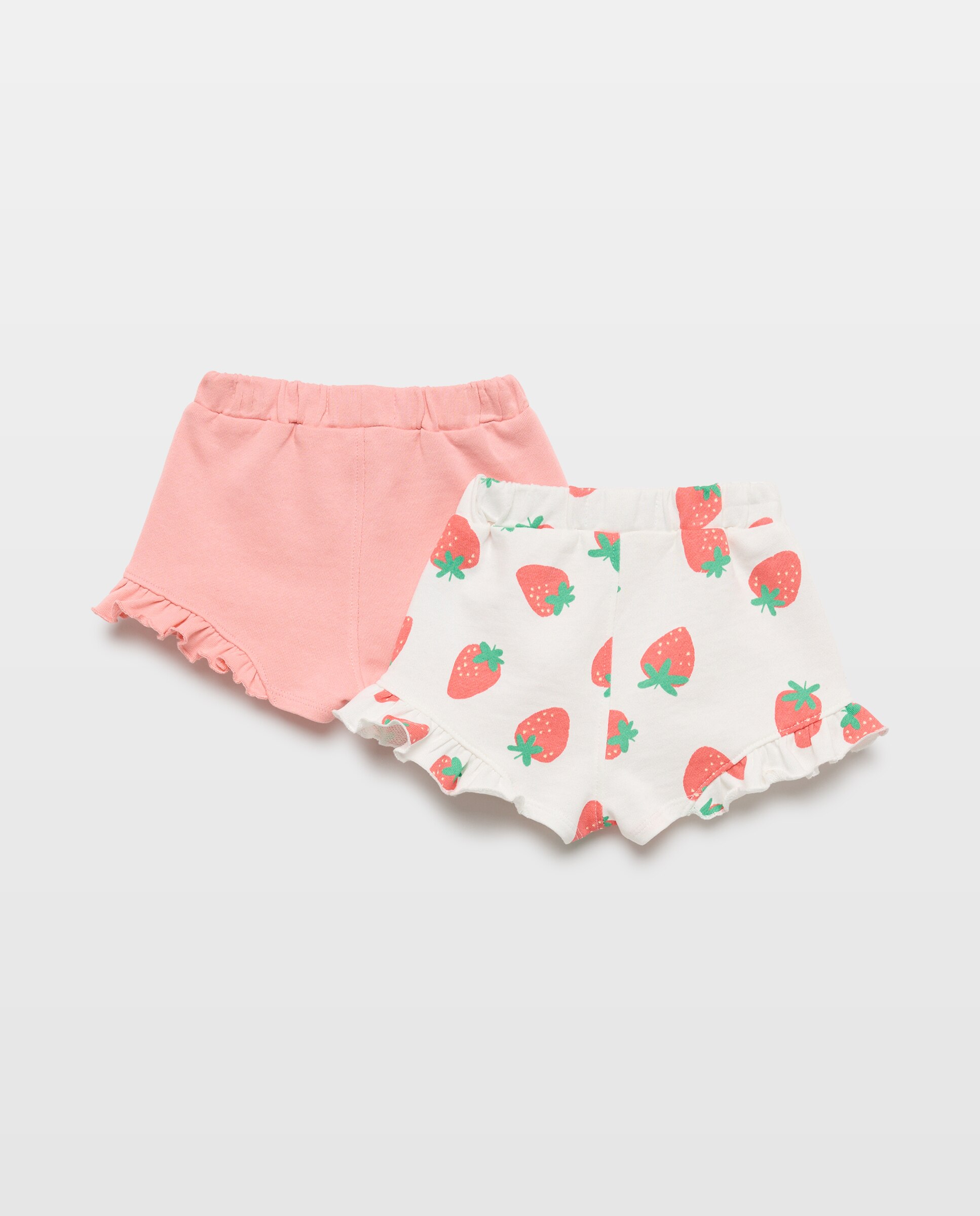 Pack de Bermudas de Bebé com Fantasia Baby El Corte Inglés Branco-2