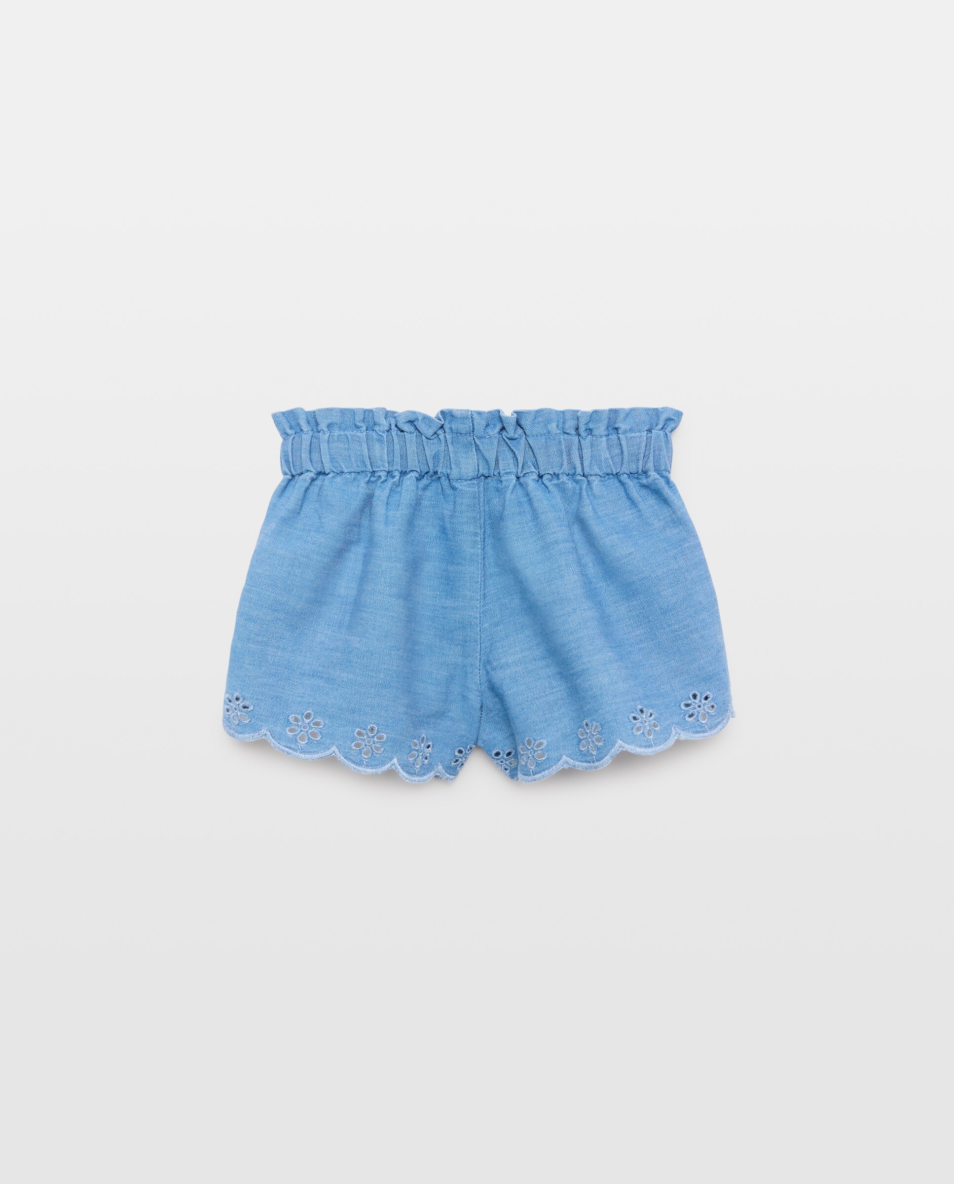 Bermudas Planas de Bebé com Ondas Baby El Corte Inglés 400 Azul-2