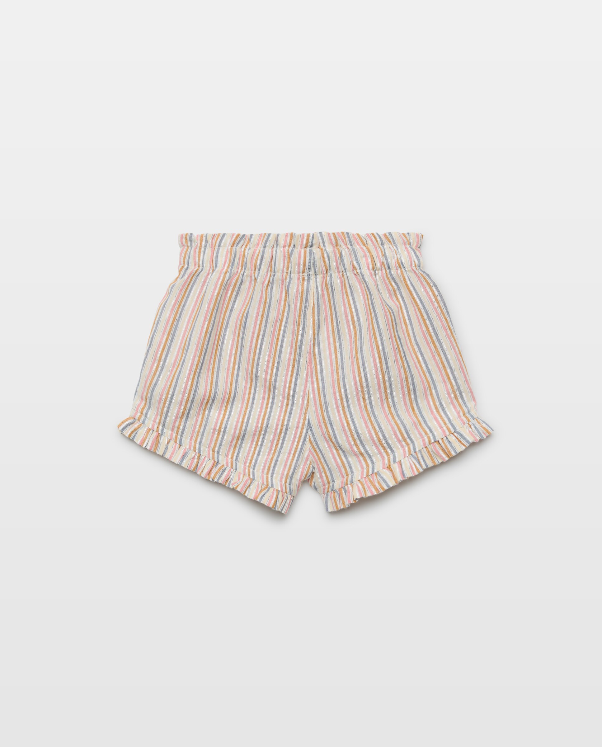 Bermudas de Bebé em Tecido Plano às Riscas Baby El Corte Inglés Multicolor-2