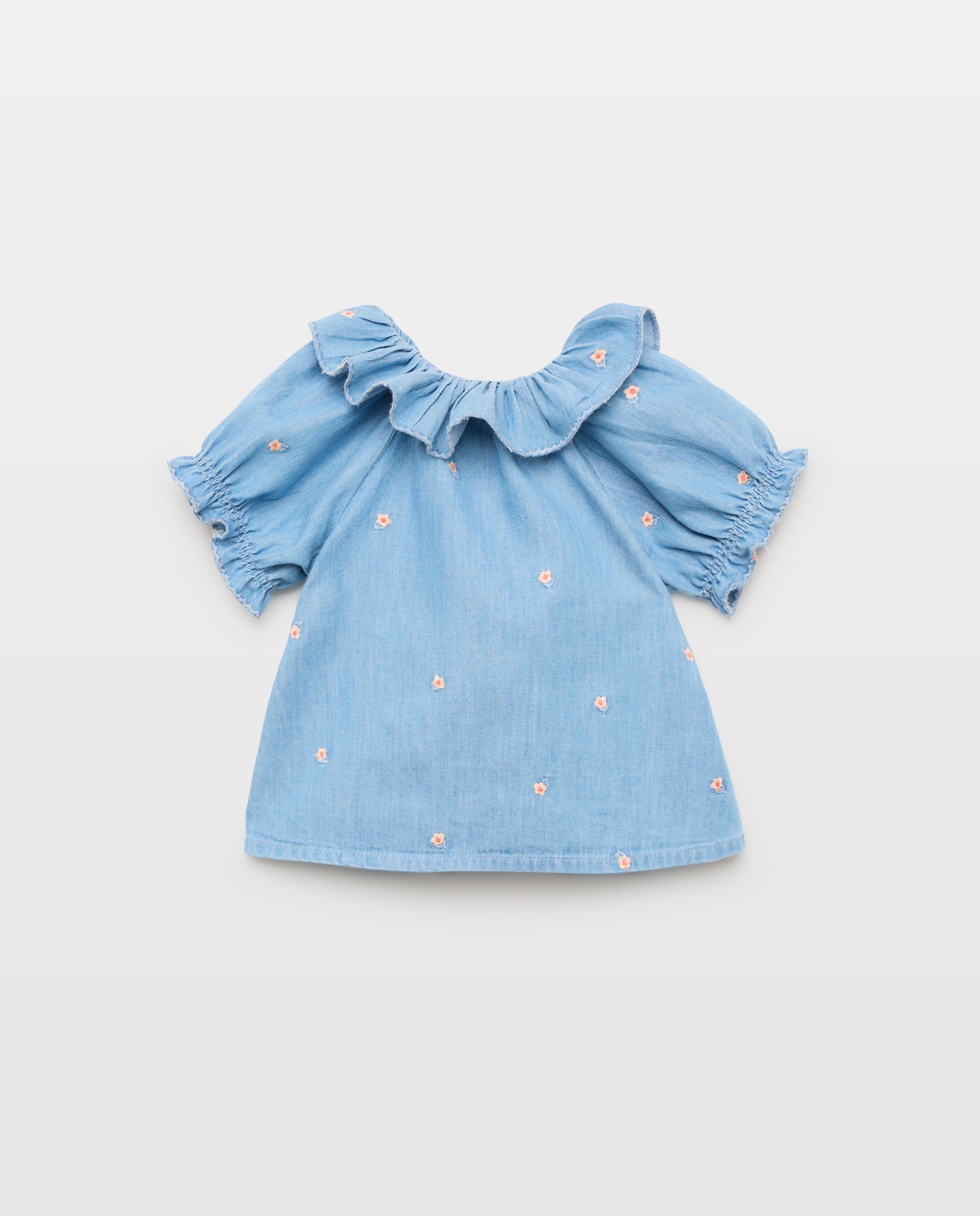 Blusa de Ganga de Bebé com Manga Curta Baby El Corte Inglés 400 Azul-2